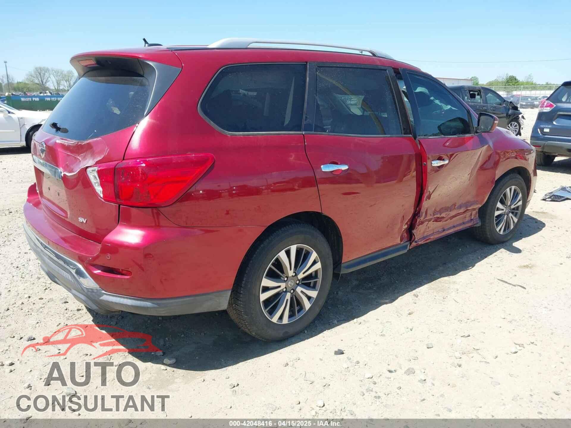 NISSAN PATHFINDER 2017 - 5N1DR2MN7HC670336