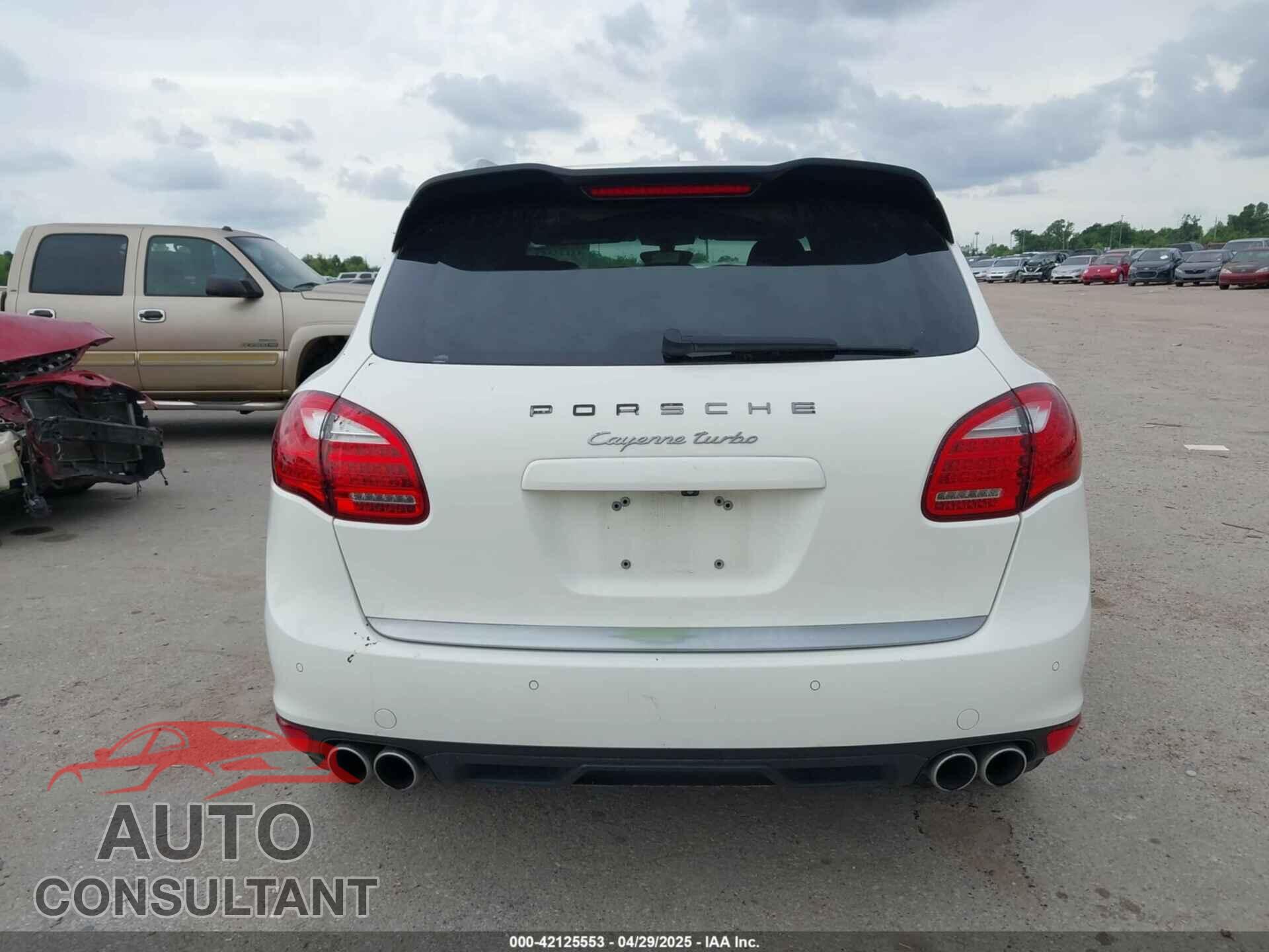 PORSCHE CAYENNE 2012 - WP1AC2A22CLA81995