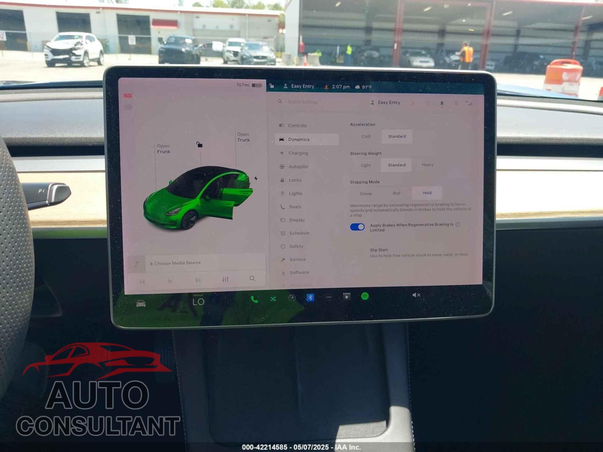 TESLA MODEL 3 2022 - 5YJ3E1EB6NF106038