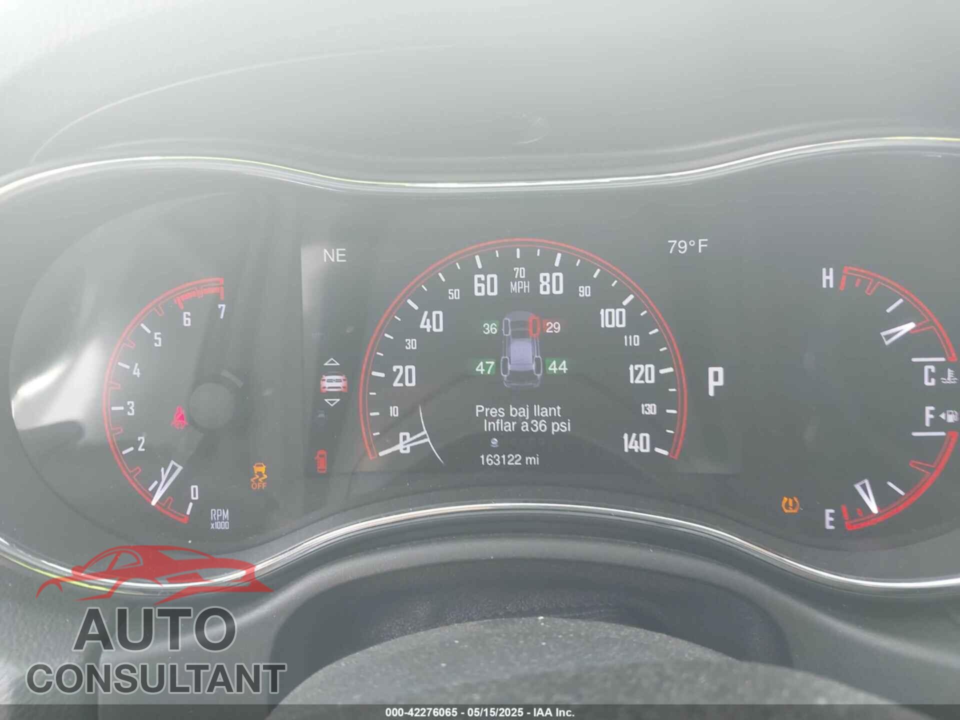 DODGE DURANGO 2015 - 1C4SDHCTXFC695032