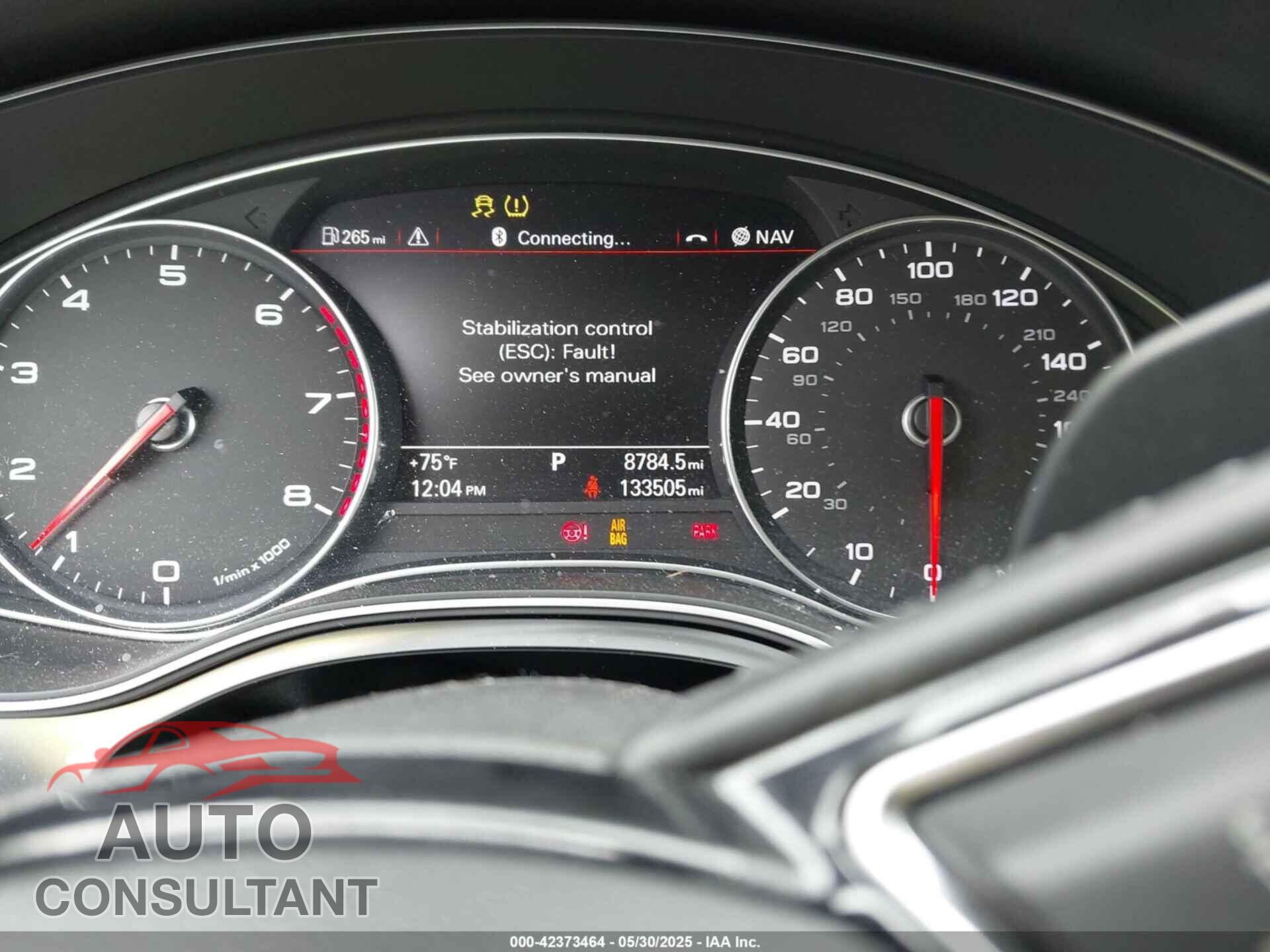 AUDI A6 2013 - WAUGFAFC4DN131779