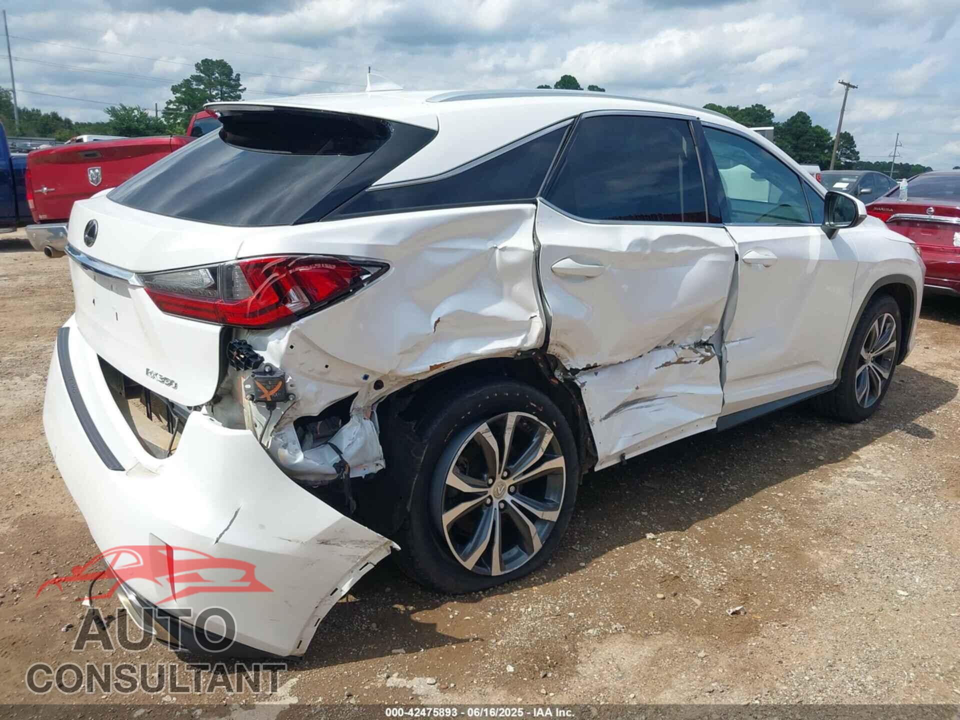 LEXUS RX 350 2017 - 2T2ZZMCA2HC080939
