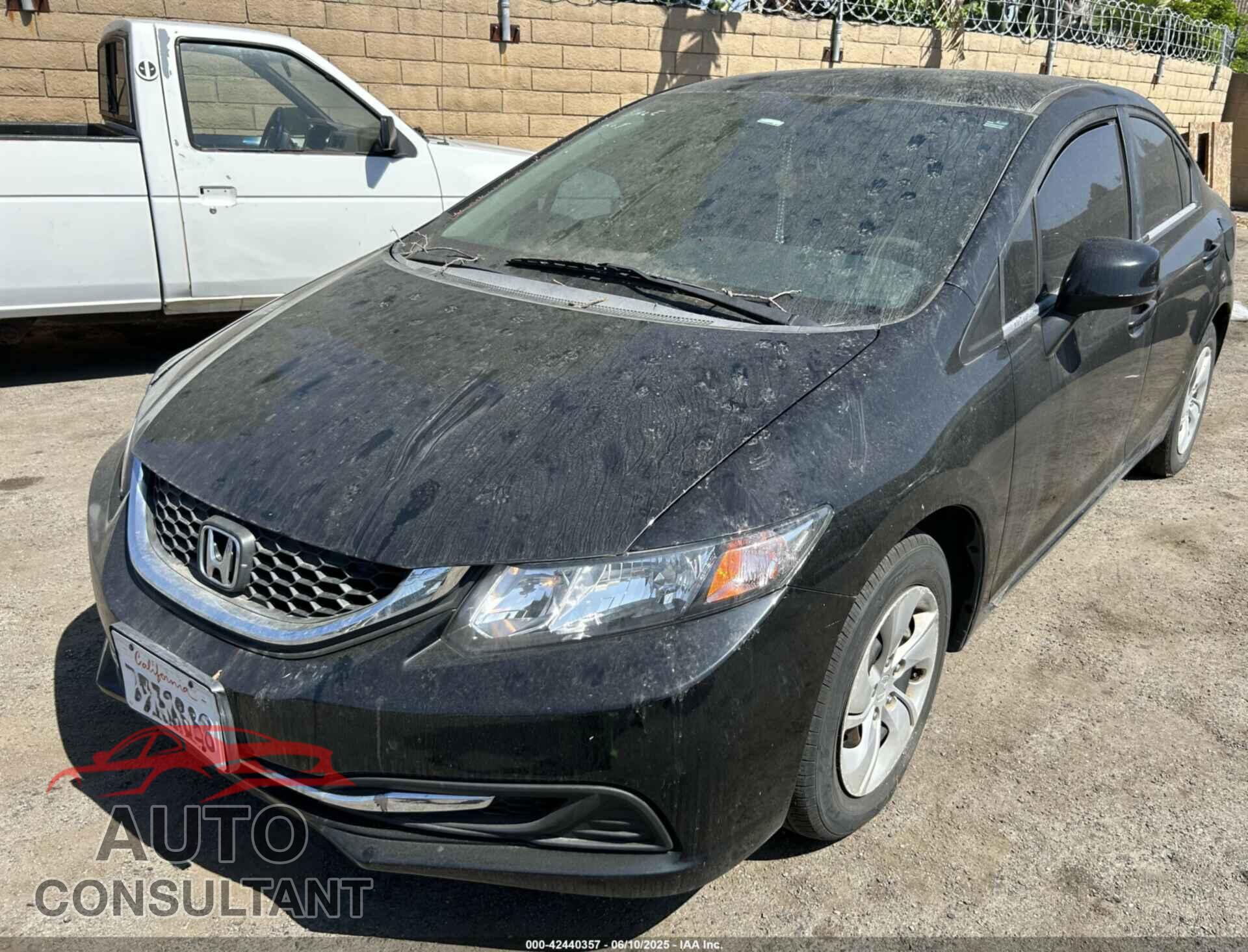 HONDA CIVIC 2013 - 19XFB2F51DE260357