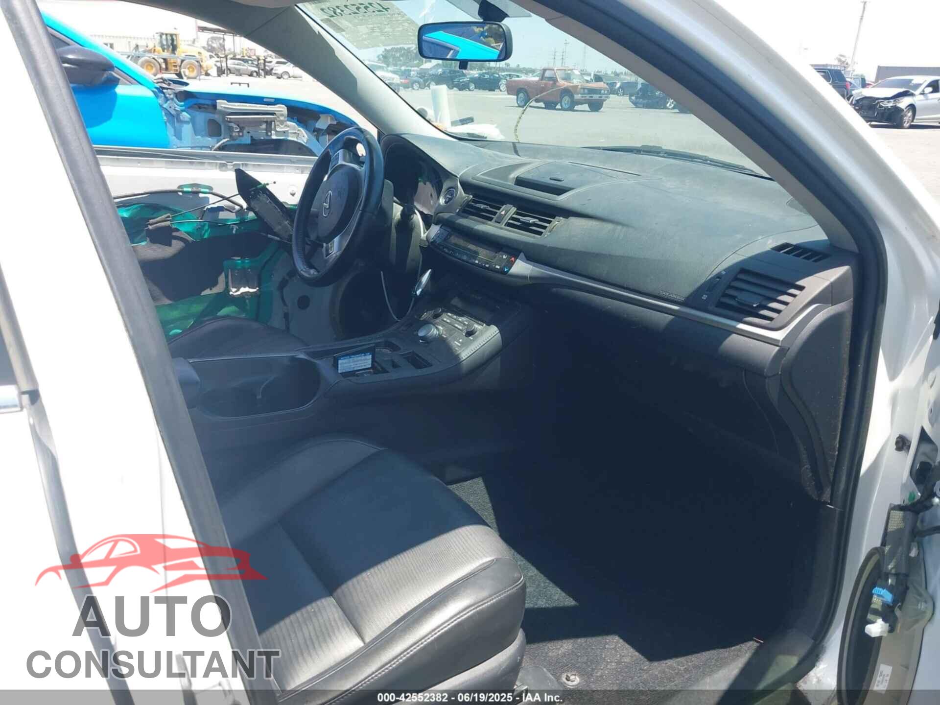 LEXUS CT 200H 2012 - JTHKD5BH4C2086420
