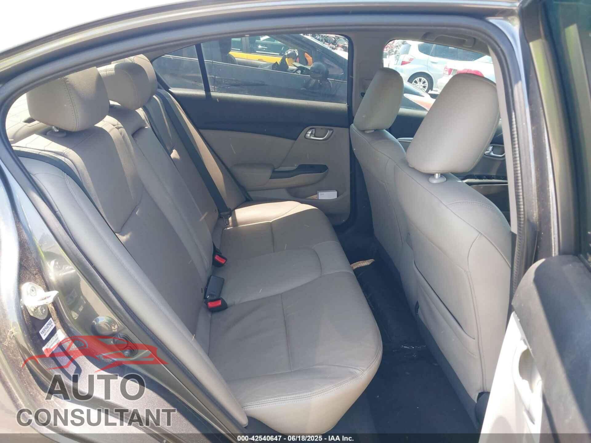 HONDA CIVIC 2013 - 19XFB2F92DE050689