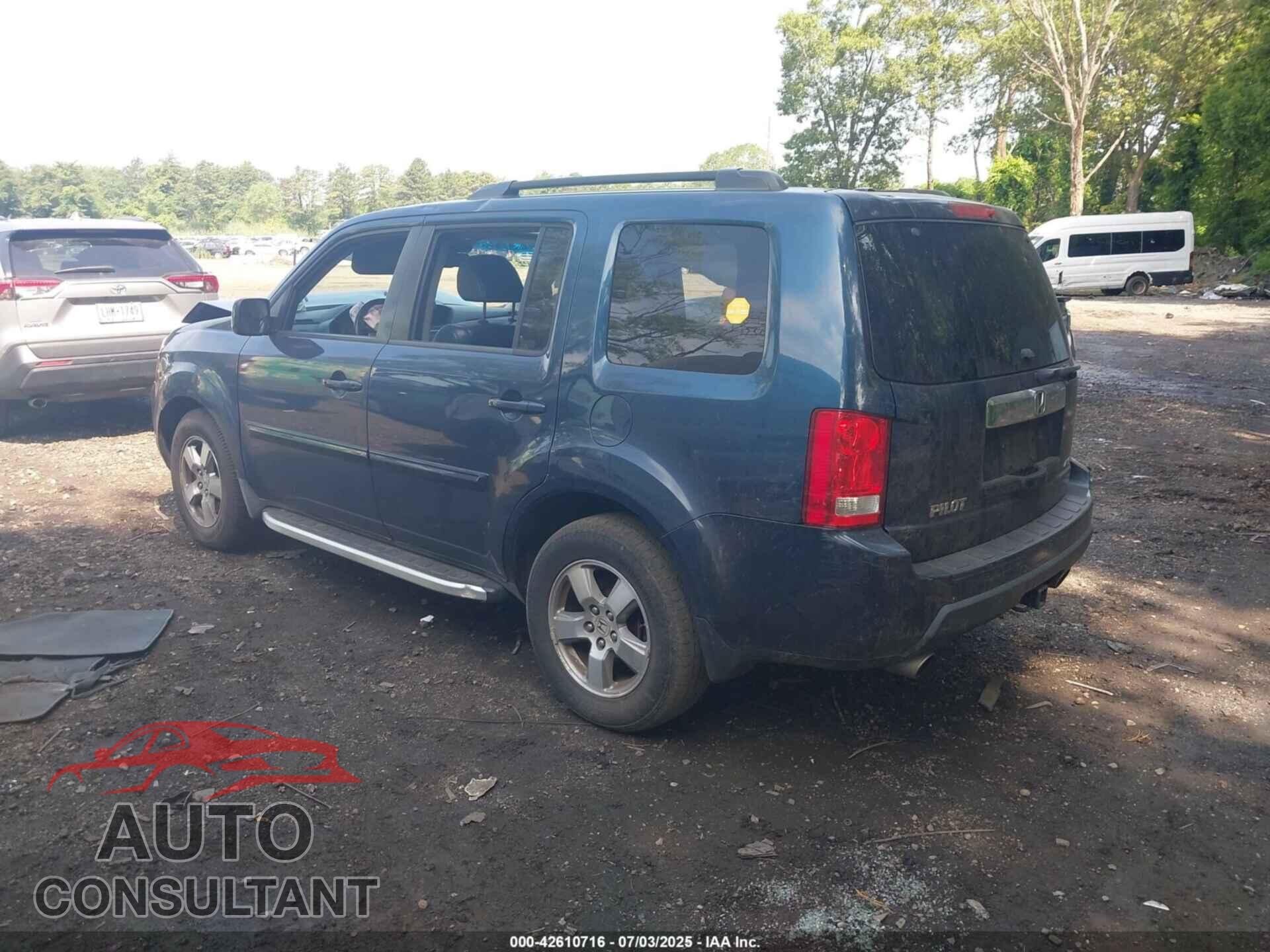 HONDA PILOT 2009 - 5FNYF48659B045256