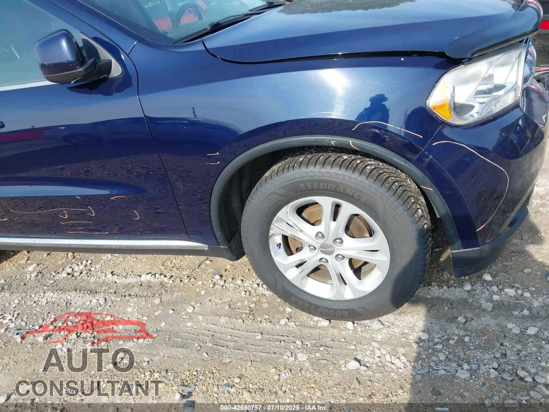 DODGE DURANGO 2013 - 1C4RDJAG9DC693832