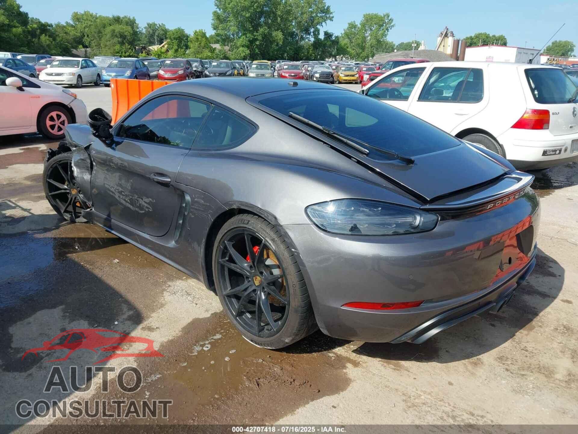 PORSCHE 718 CAYMAN 2018 - WP0AB2A80JS278434