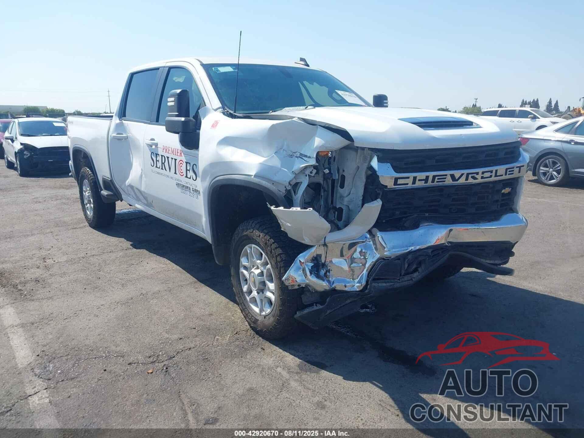 CHEVROLET SILVERADO 2500HD 2021 - 1GC1YNEY5MF311502