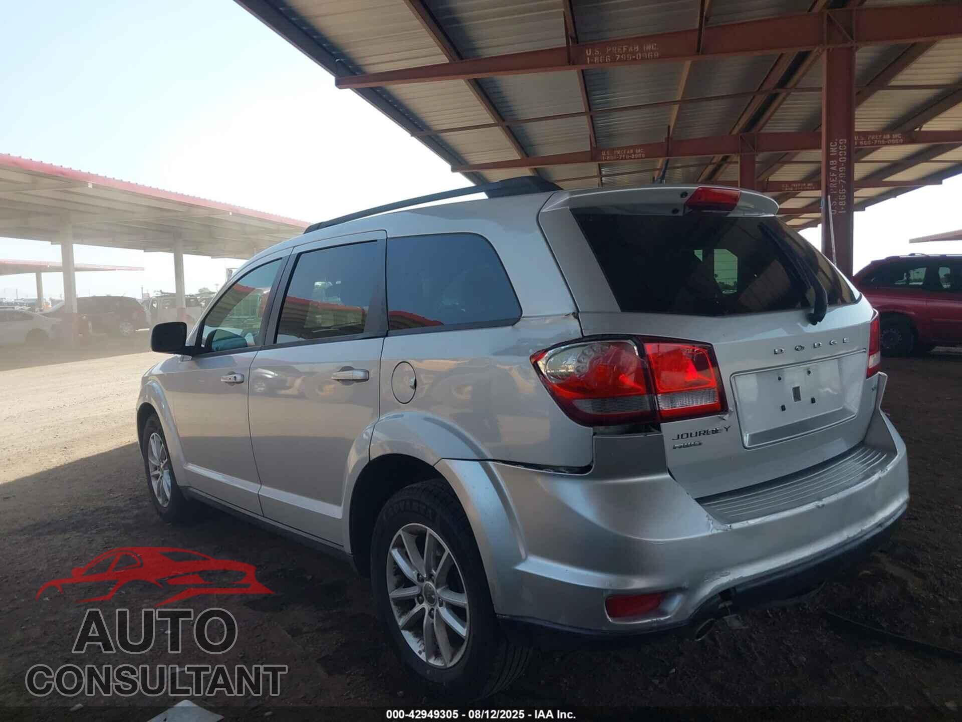 DODGE JOURNEY 2013 - 3C4PDDBG0DT724641