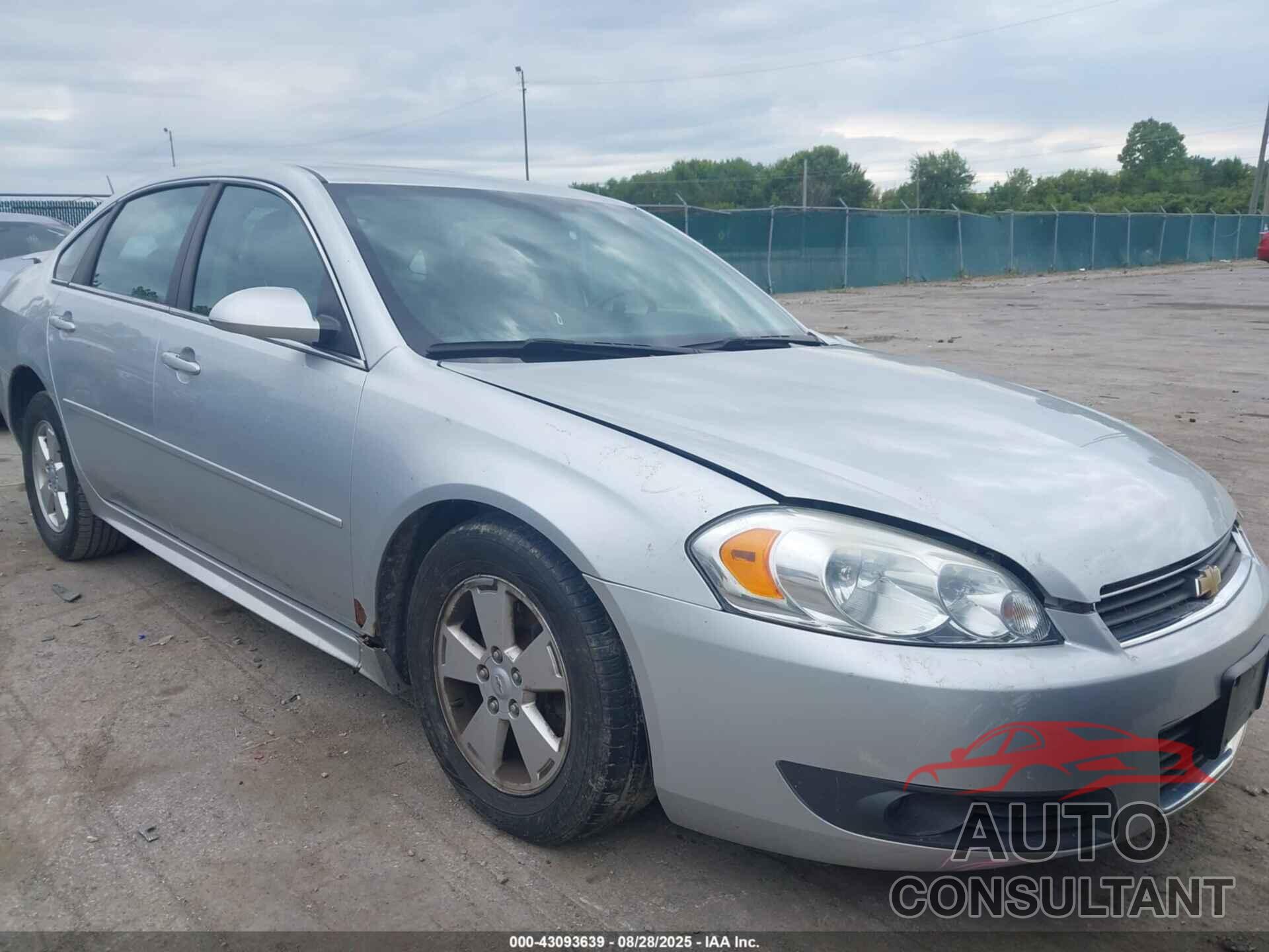 CHEVROLET IMPALA 2010 - 2G1WB5EK2A1200596
