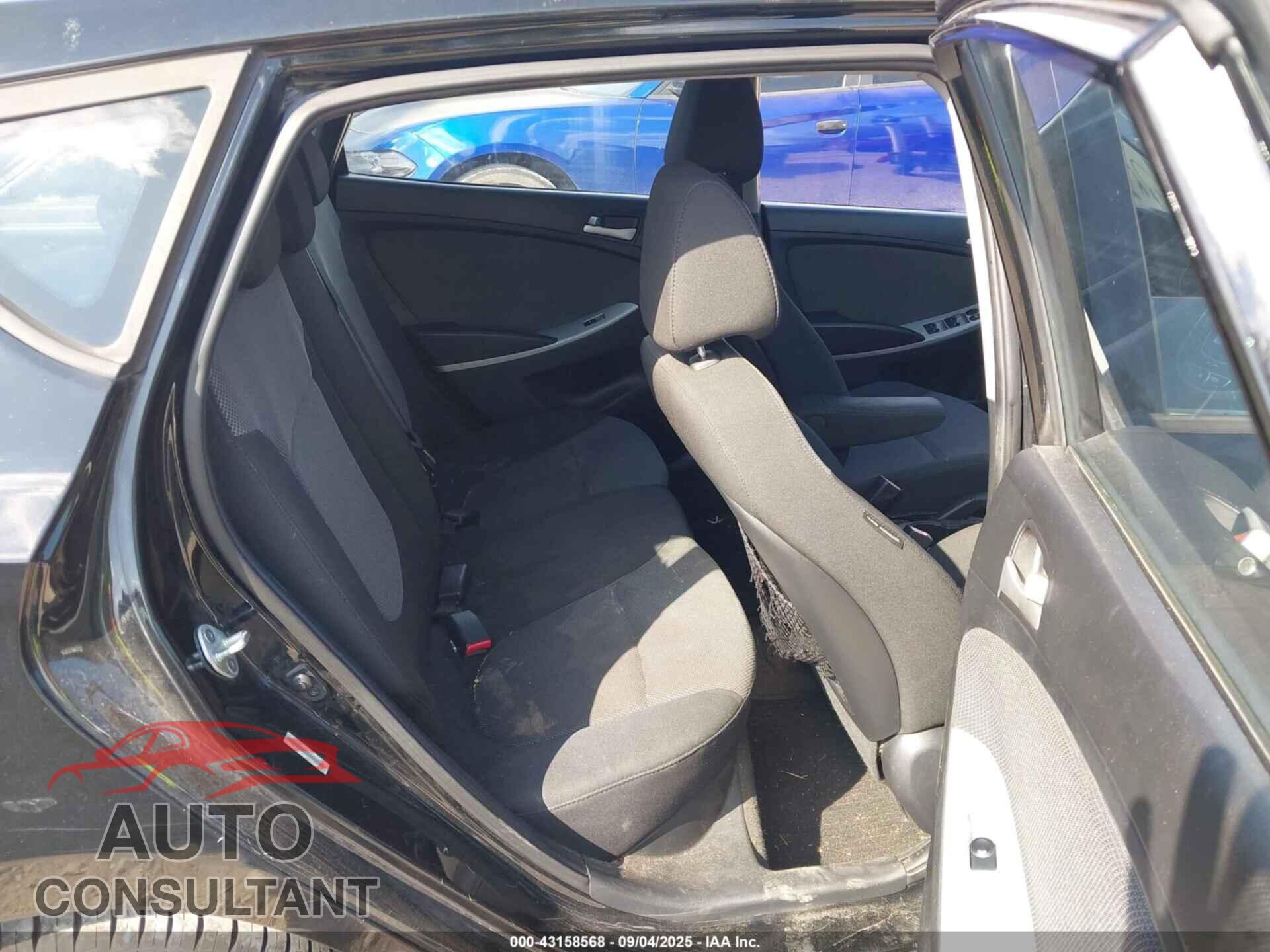 HYUNDAI ACCENT 2013 - KMHCT5AE4DU081297