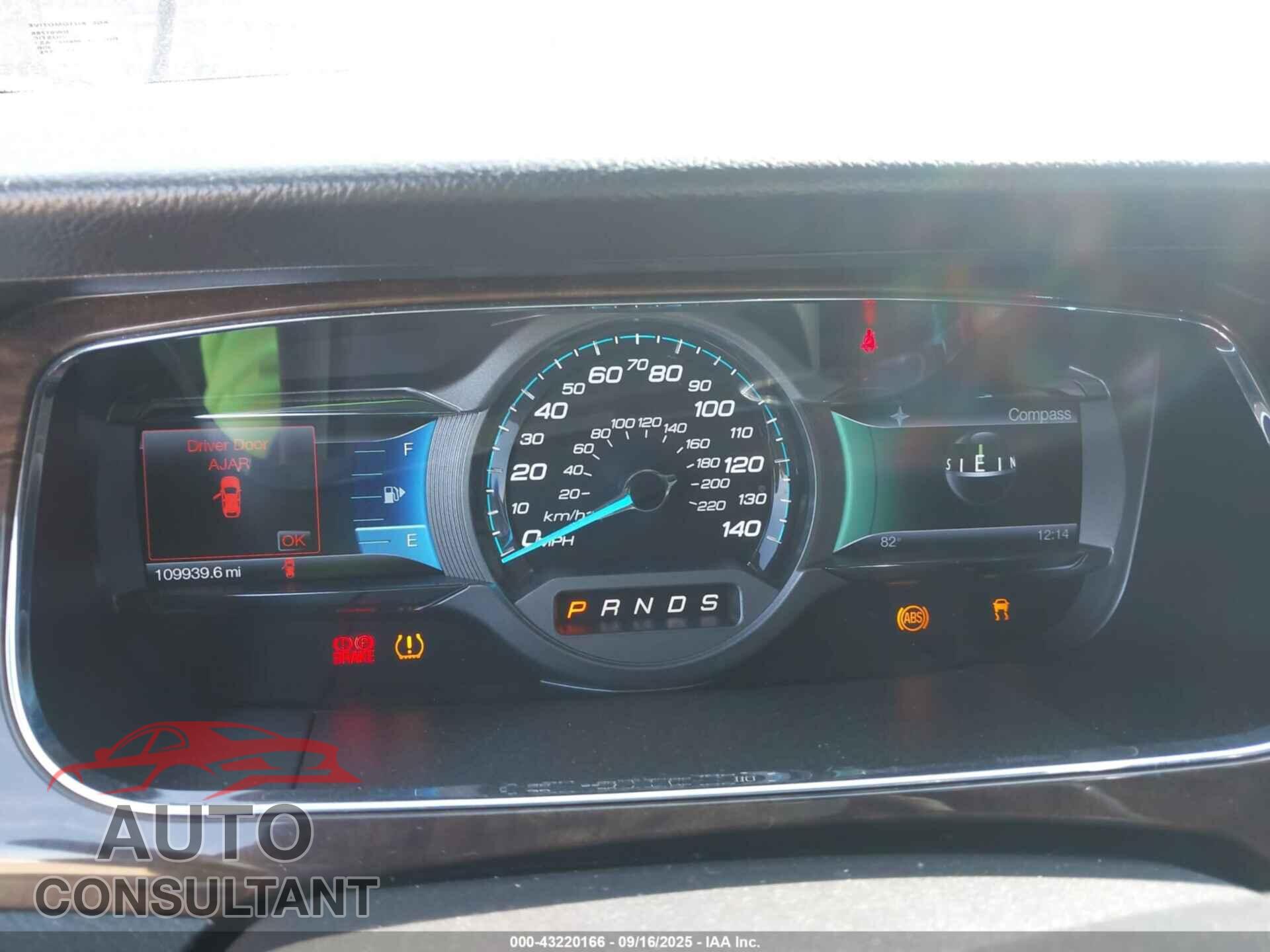 FORD TAURUS 2013 - 1FAHP2F86DG176819