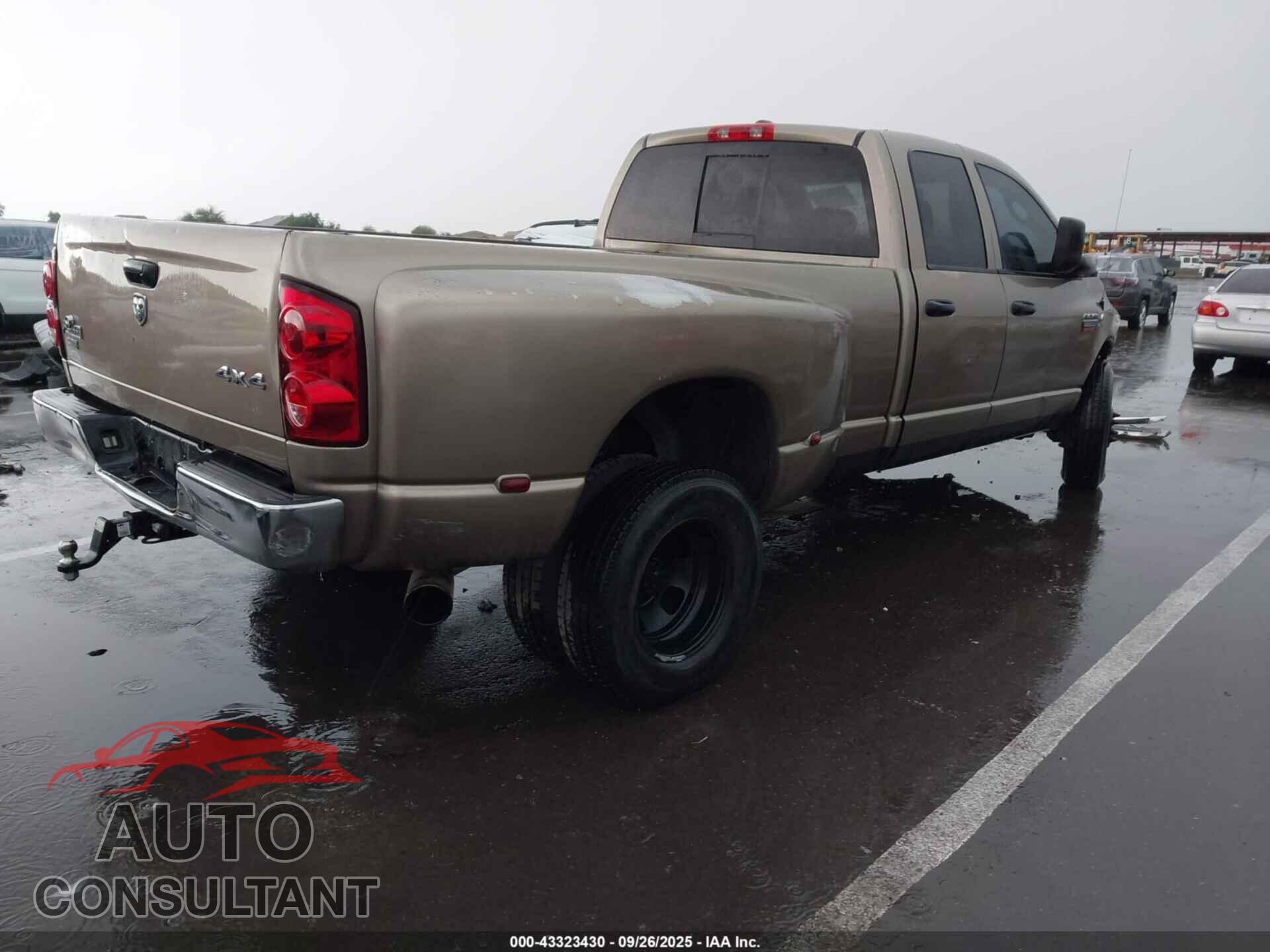 DODGE RAM 3500 2009 - 3D7MX48L39G545286