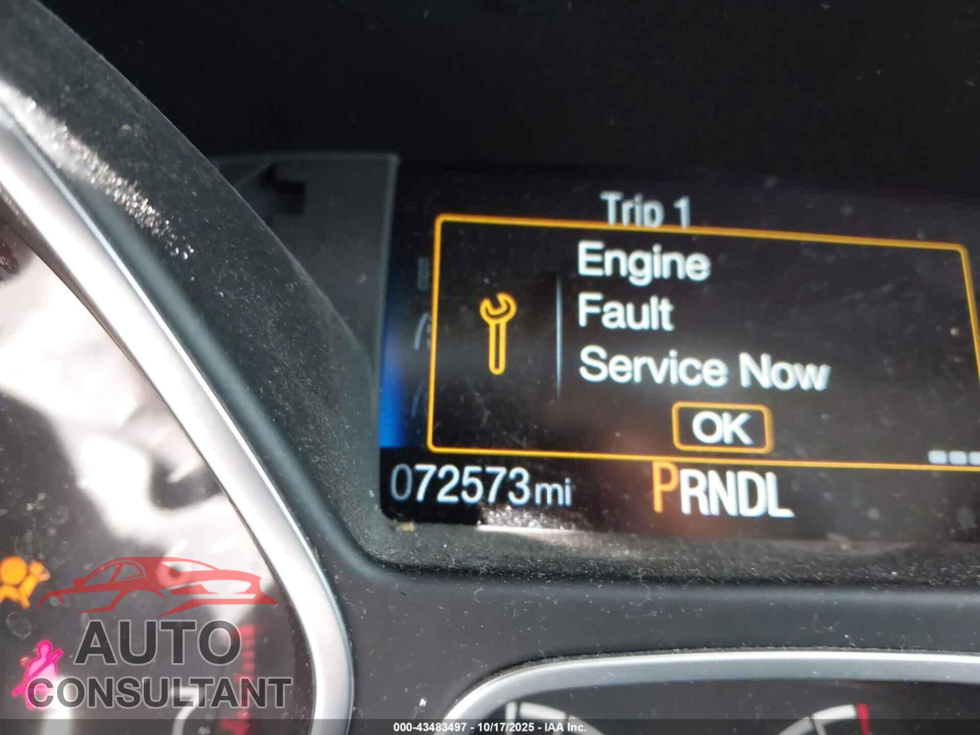 FORD FOCUS 2017 - 1FADP3E23HL253354