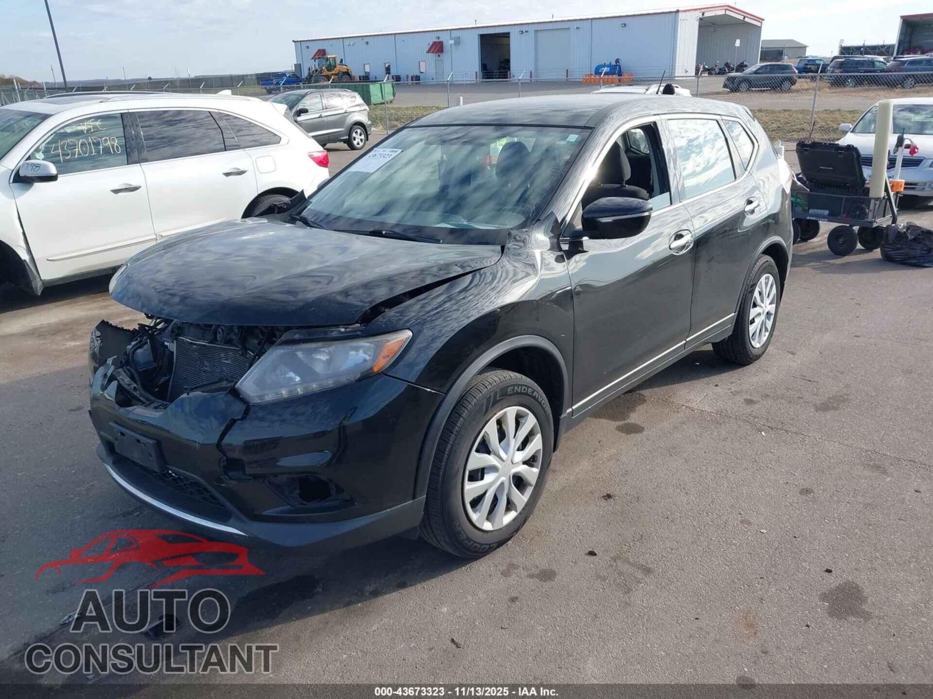 NISSAN ROGUE 2015 - KNMAT2MV0FP577480