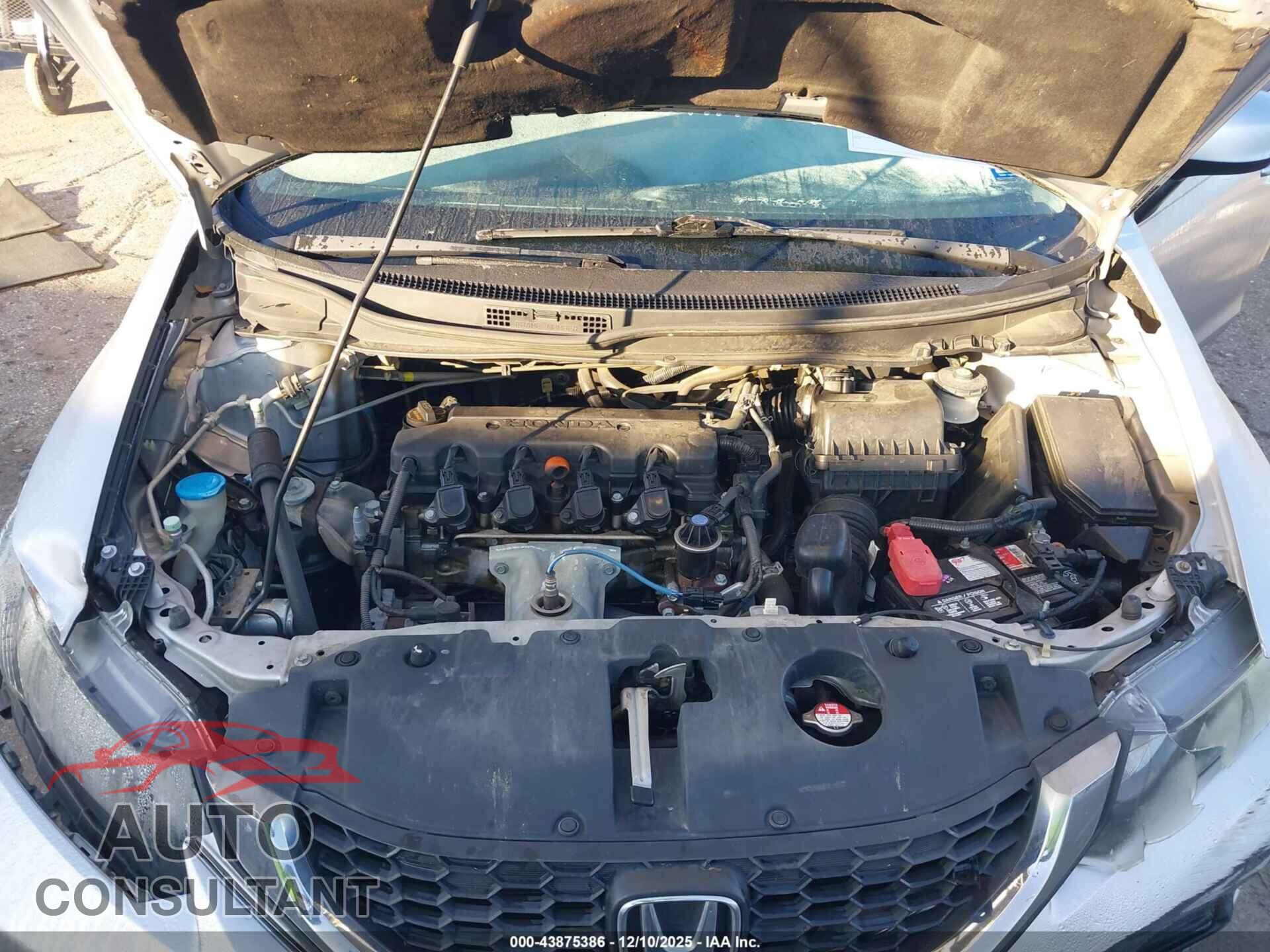 HONDA CIVIC 2013 - 19XFB2F54DE051002