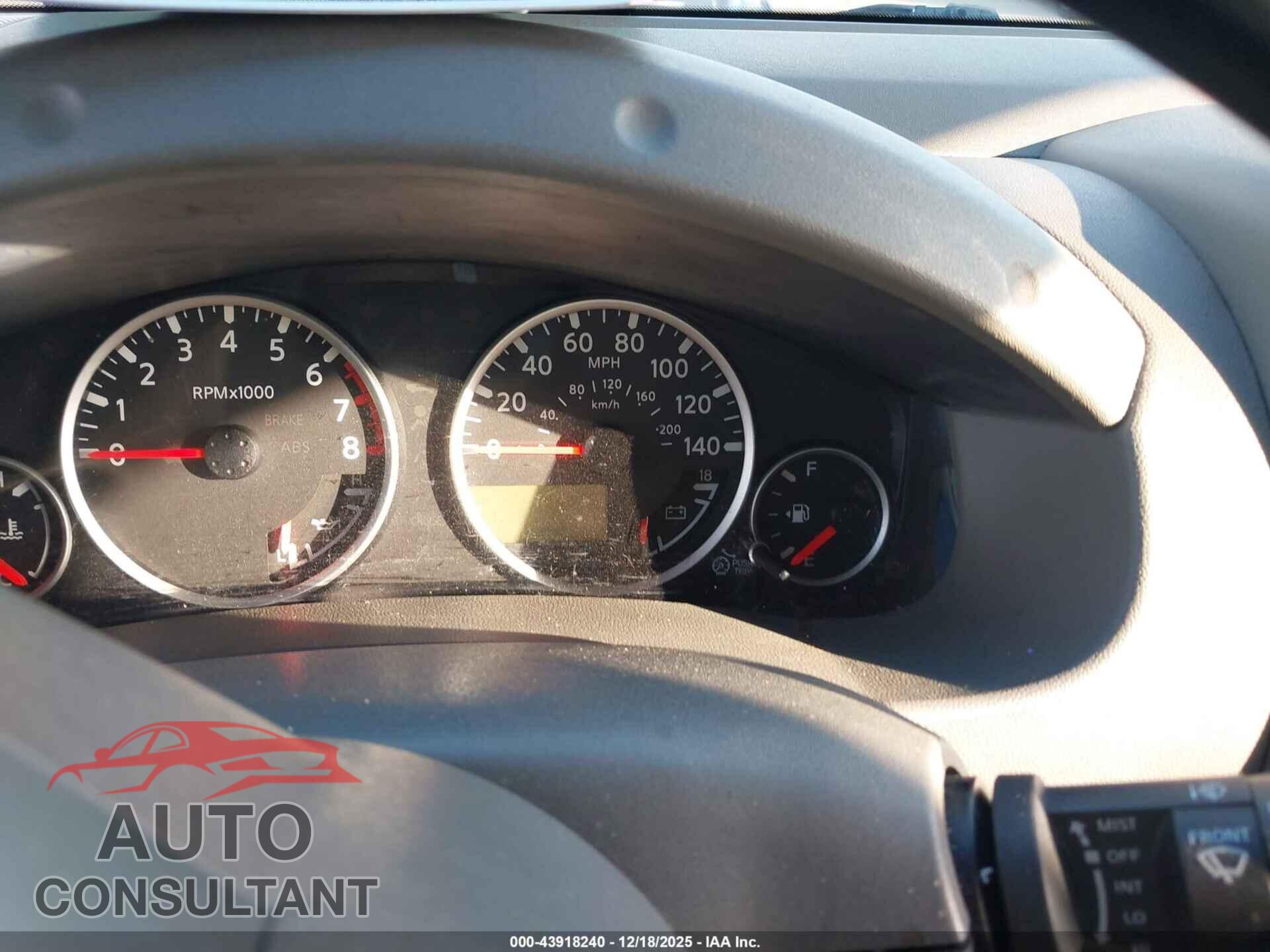 NISSAN FRONTIER 2012 - 1N6AD0ER5CC440876