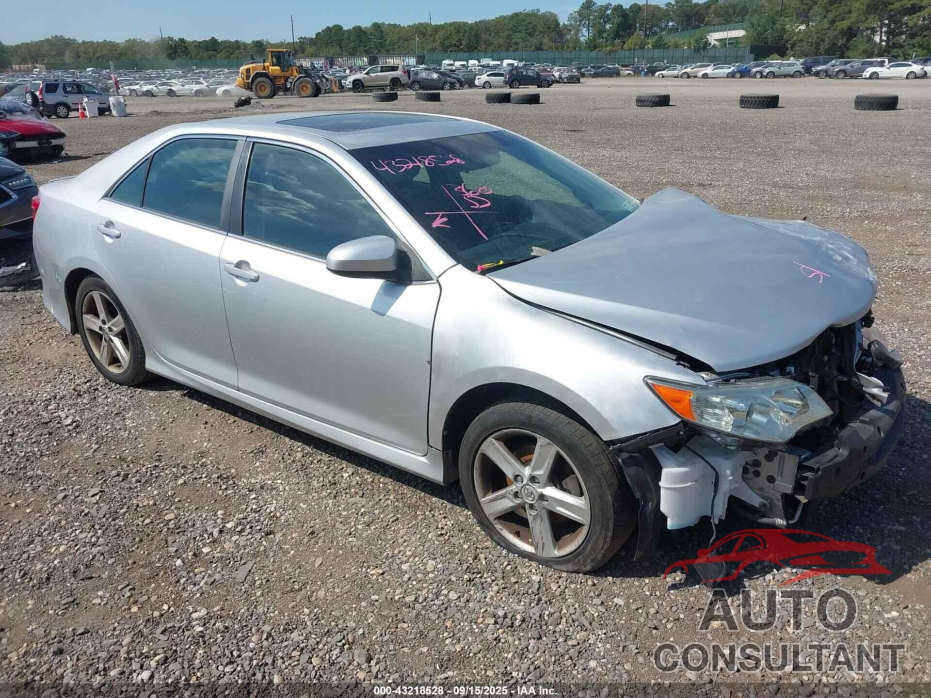 TOYOTA CAMRY 2013 - 4T1BF1FK9DU296331