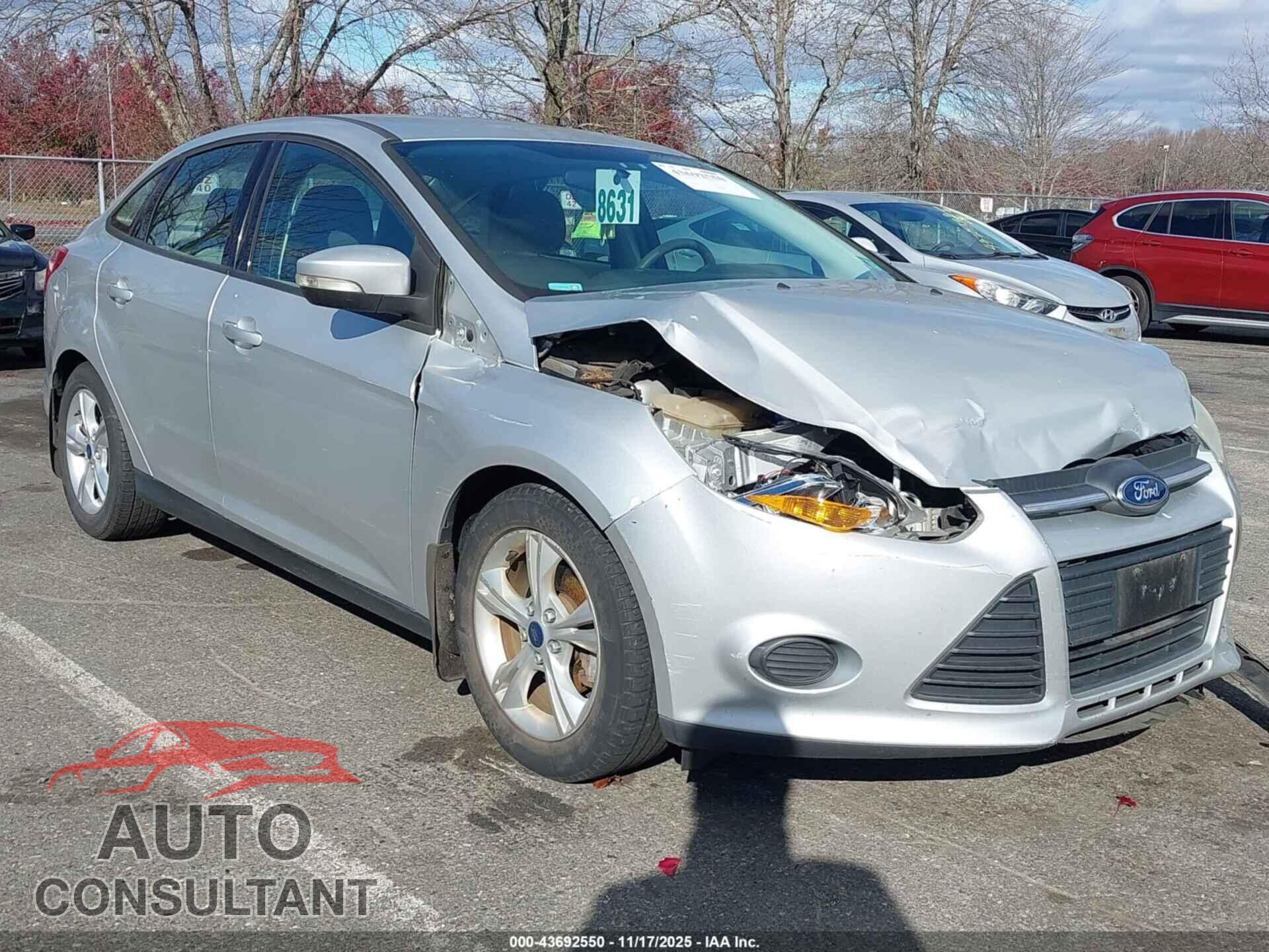 FORD FOCUS 2014 - 1FADP3F26EL326825