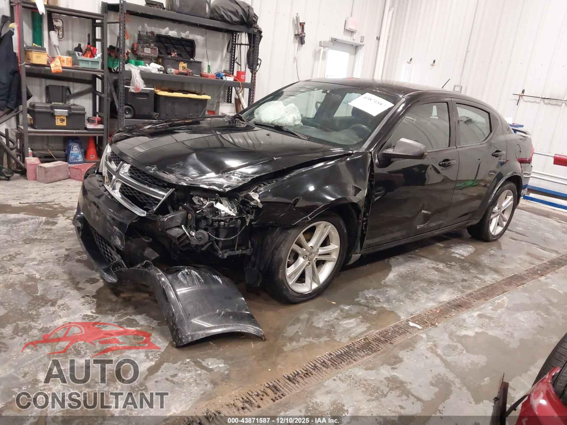 DODGE AVENGER 2013 - 1C3CDZAG3DN544913