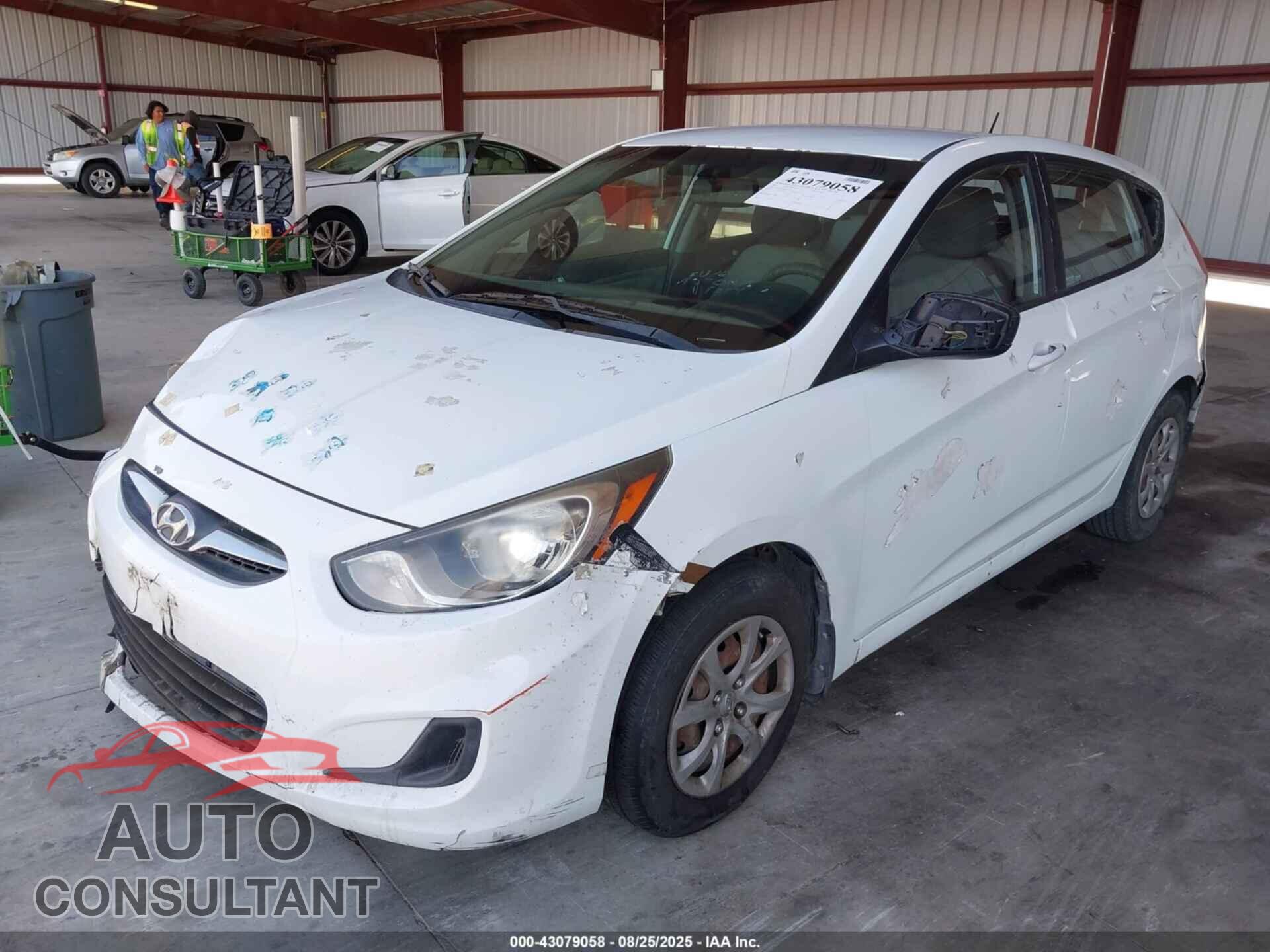 HYUNDAI ACCENT 2012 - KMHCT5AE7CU056232