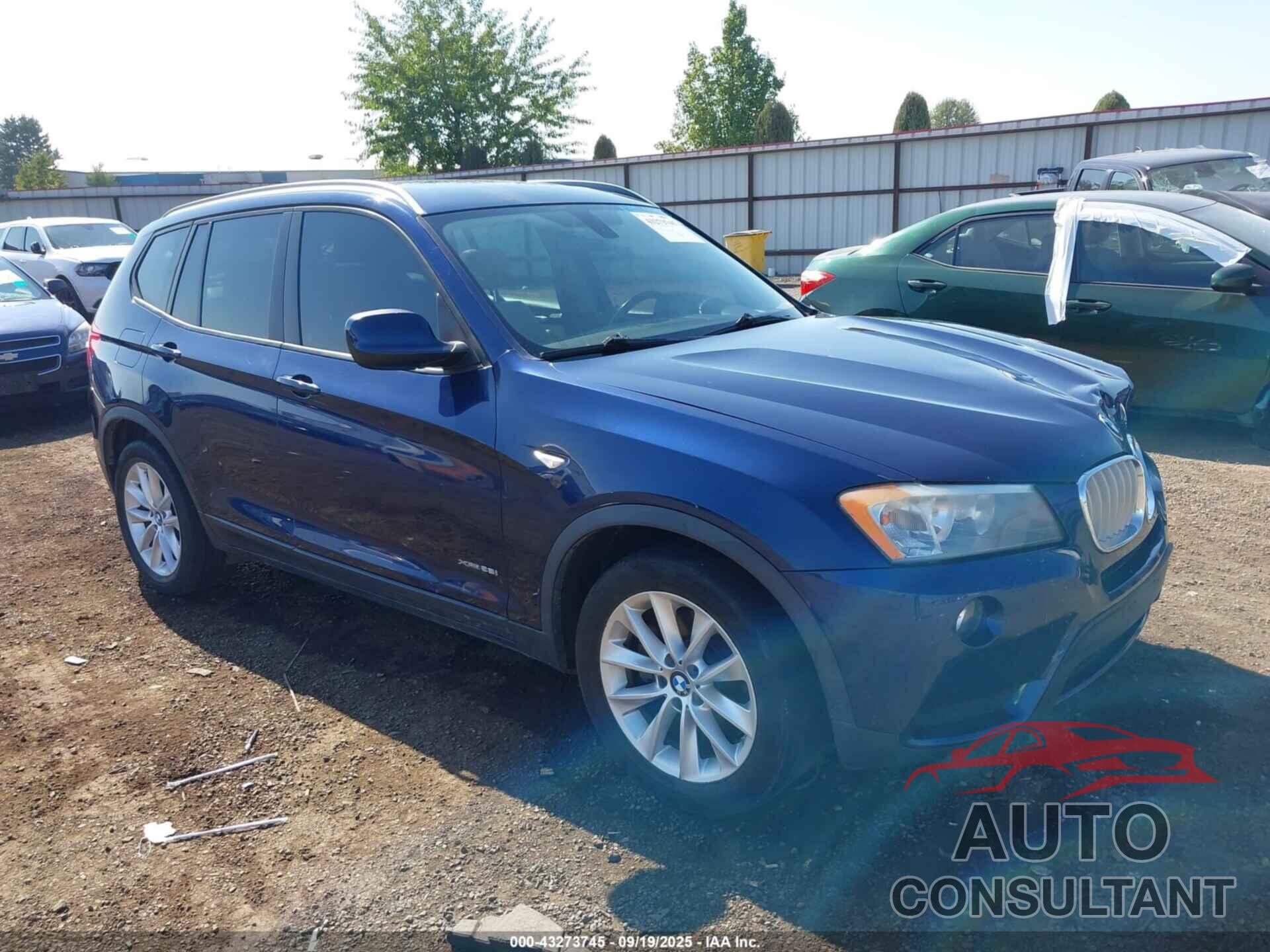 BMW X3 2013 - 5UXWX9C57D0A27592