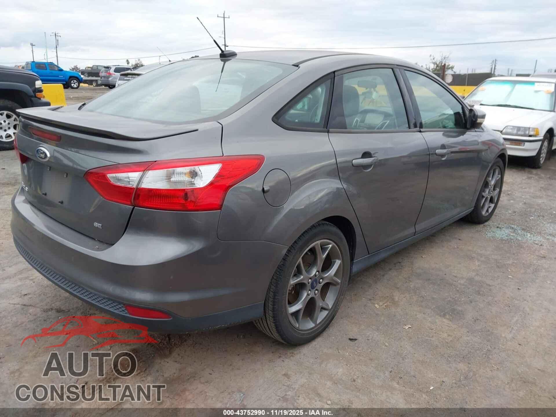 FORD FOCUS 2013 - 1FADP3F20DL290614