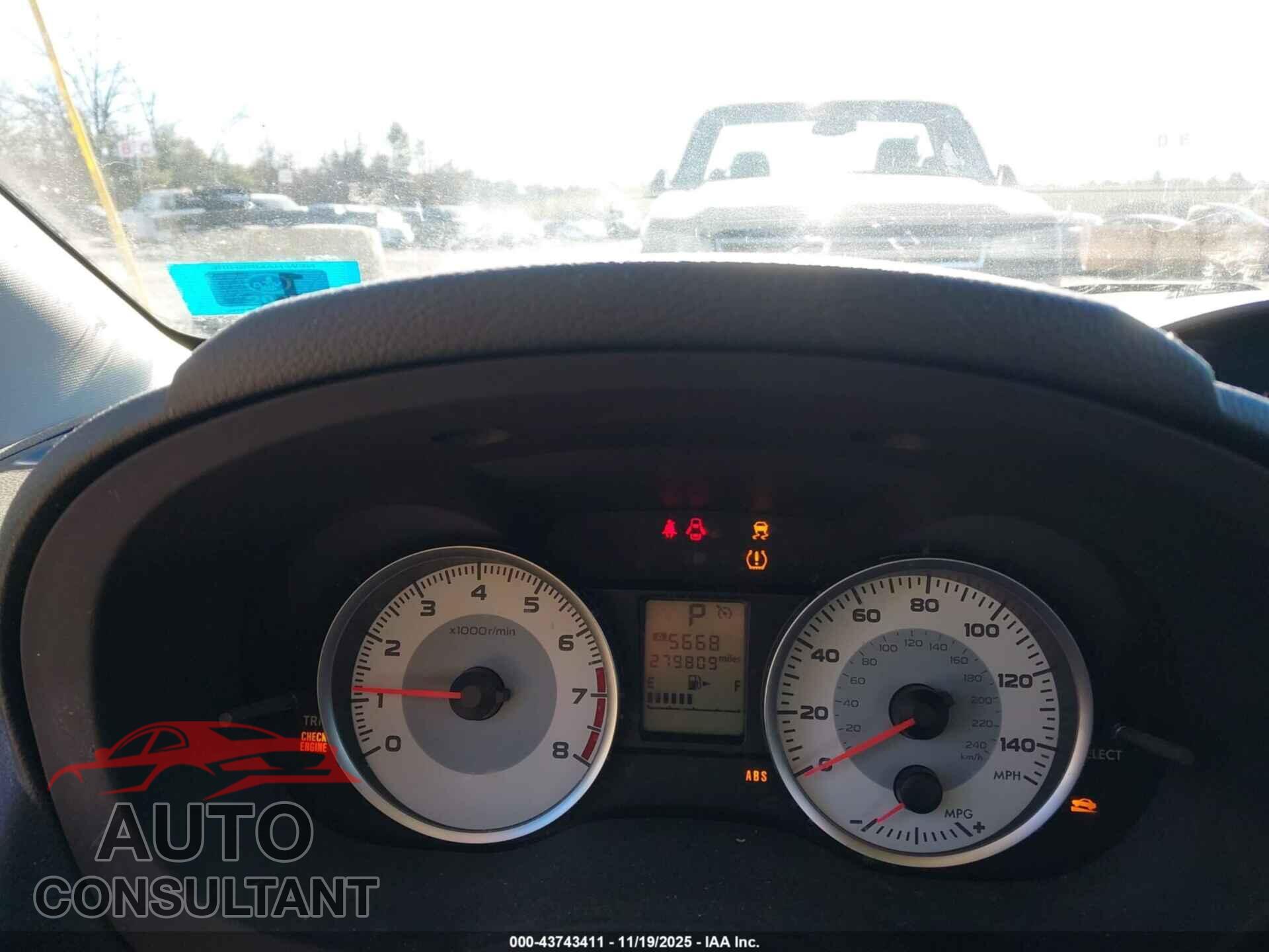 SUBARU IMPREZA 2013 - JF1GJAC69DH035666
