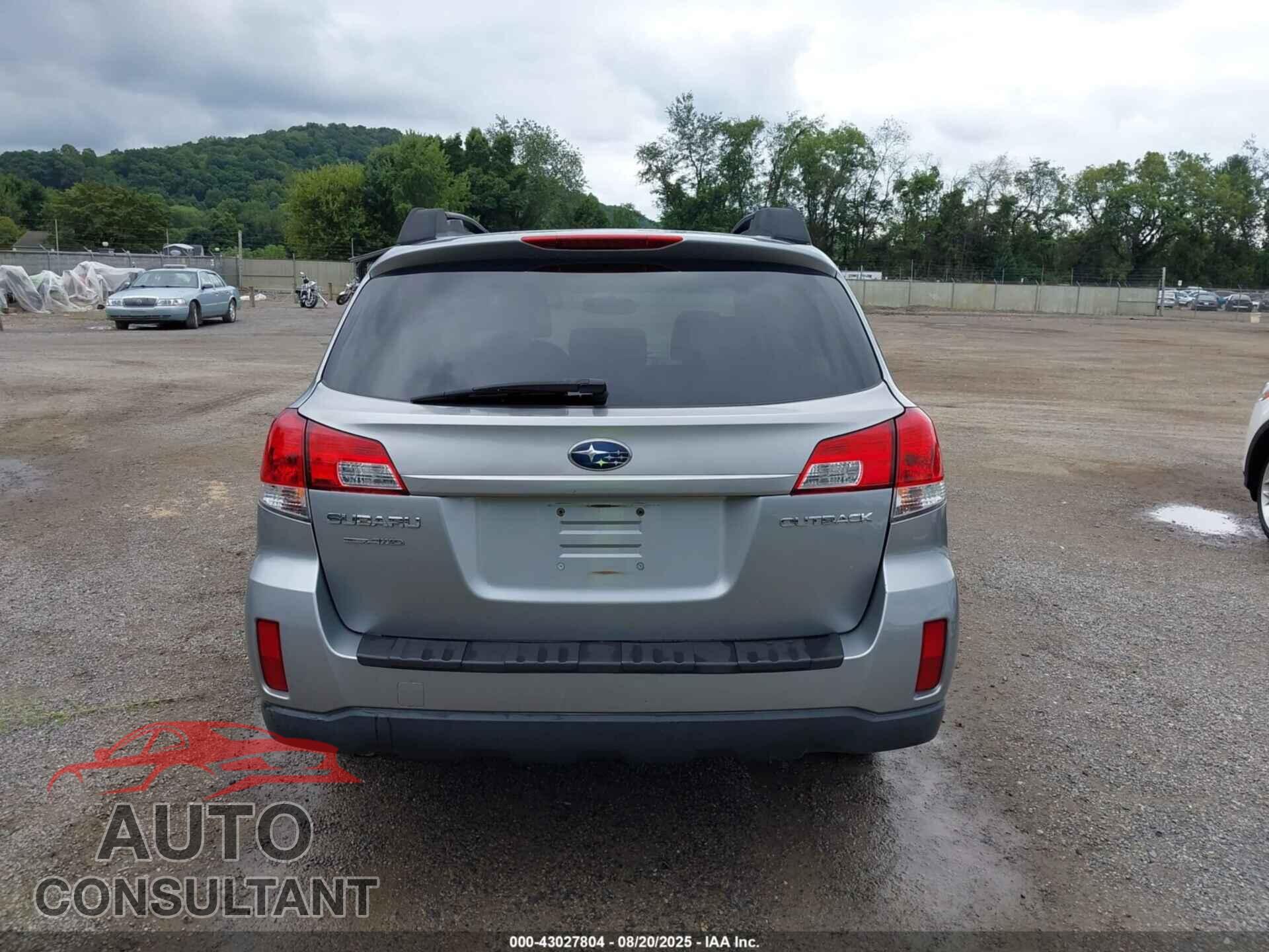 SUBARU OUTBACK 2011 - 4S4BRCCC9B3412887