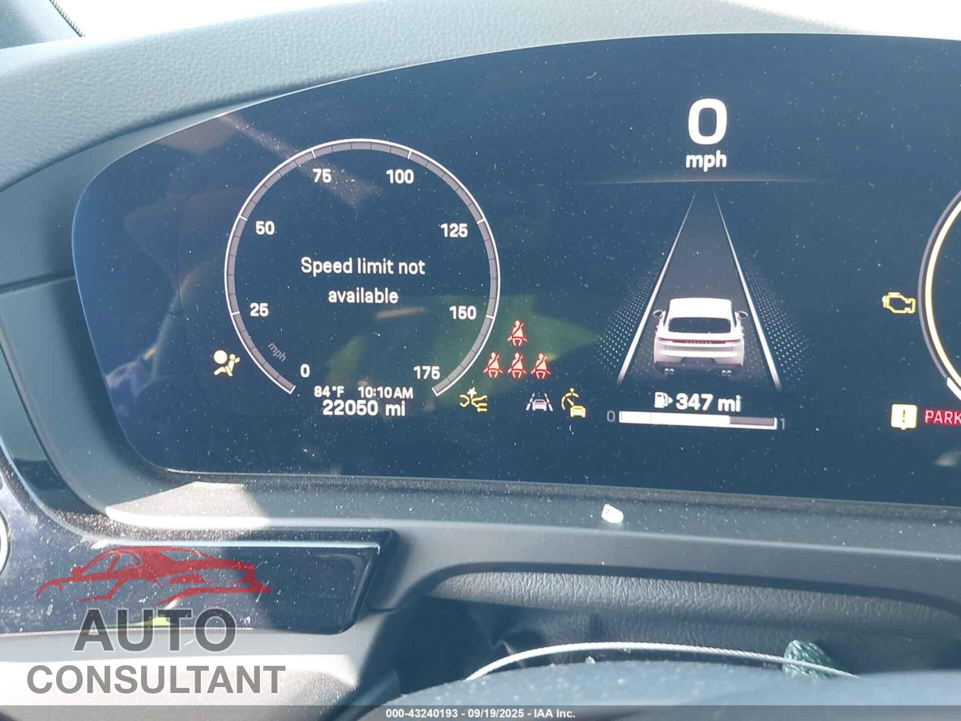 PORSCHE CAYENNE 2024 - WP1AA2AY6RDA04589