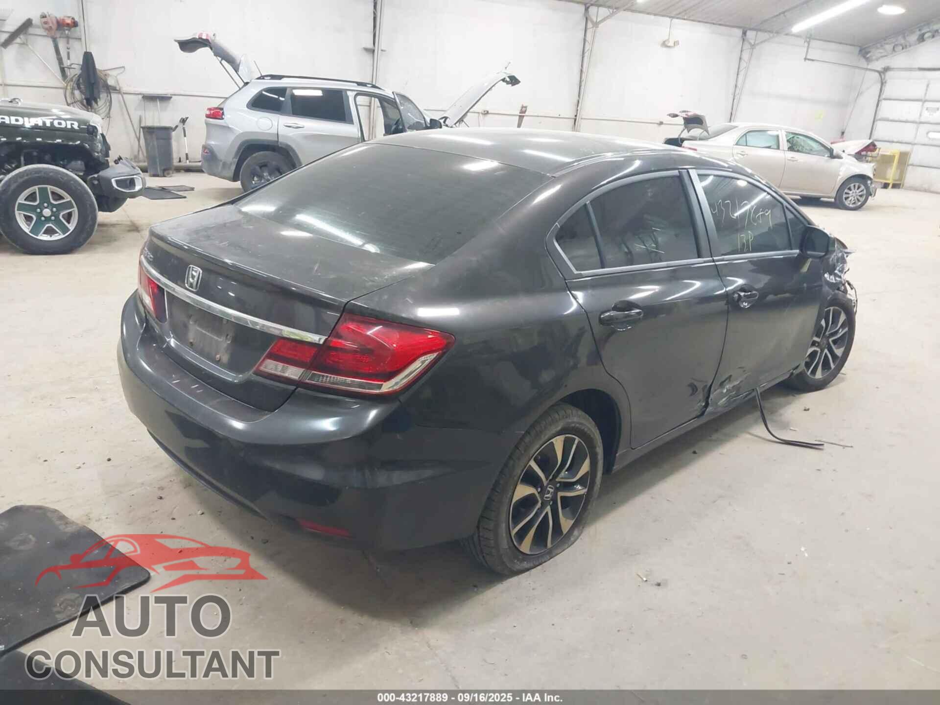 HONDA CIVIC 2013 - 19XFB2F80DE050990