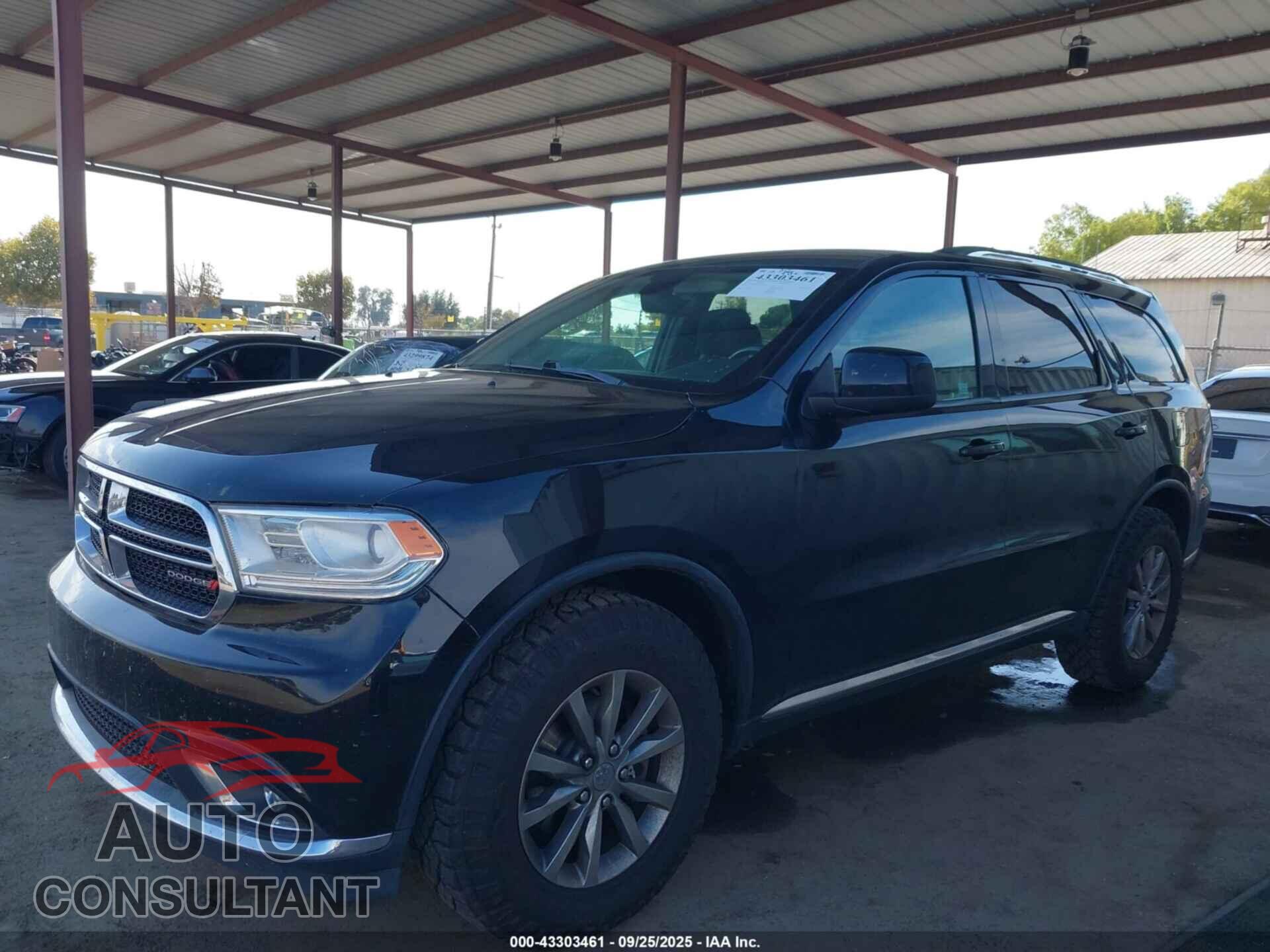 DODGE DURANGO 2017 - 1C4RDJAG6HC737372