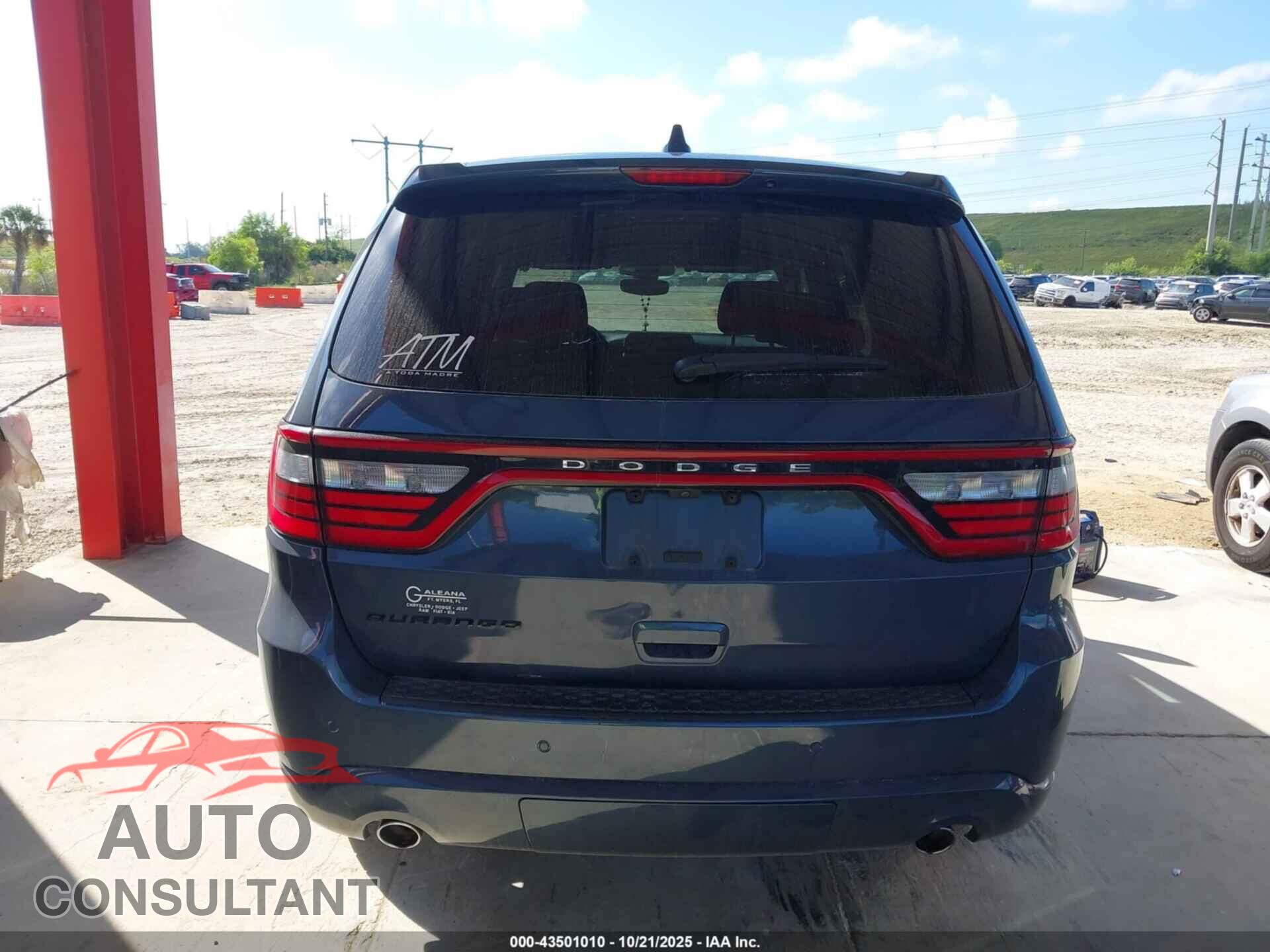 DODGE DURANGO 2019 - 1C4RDHAG8KC847808