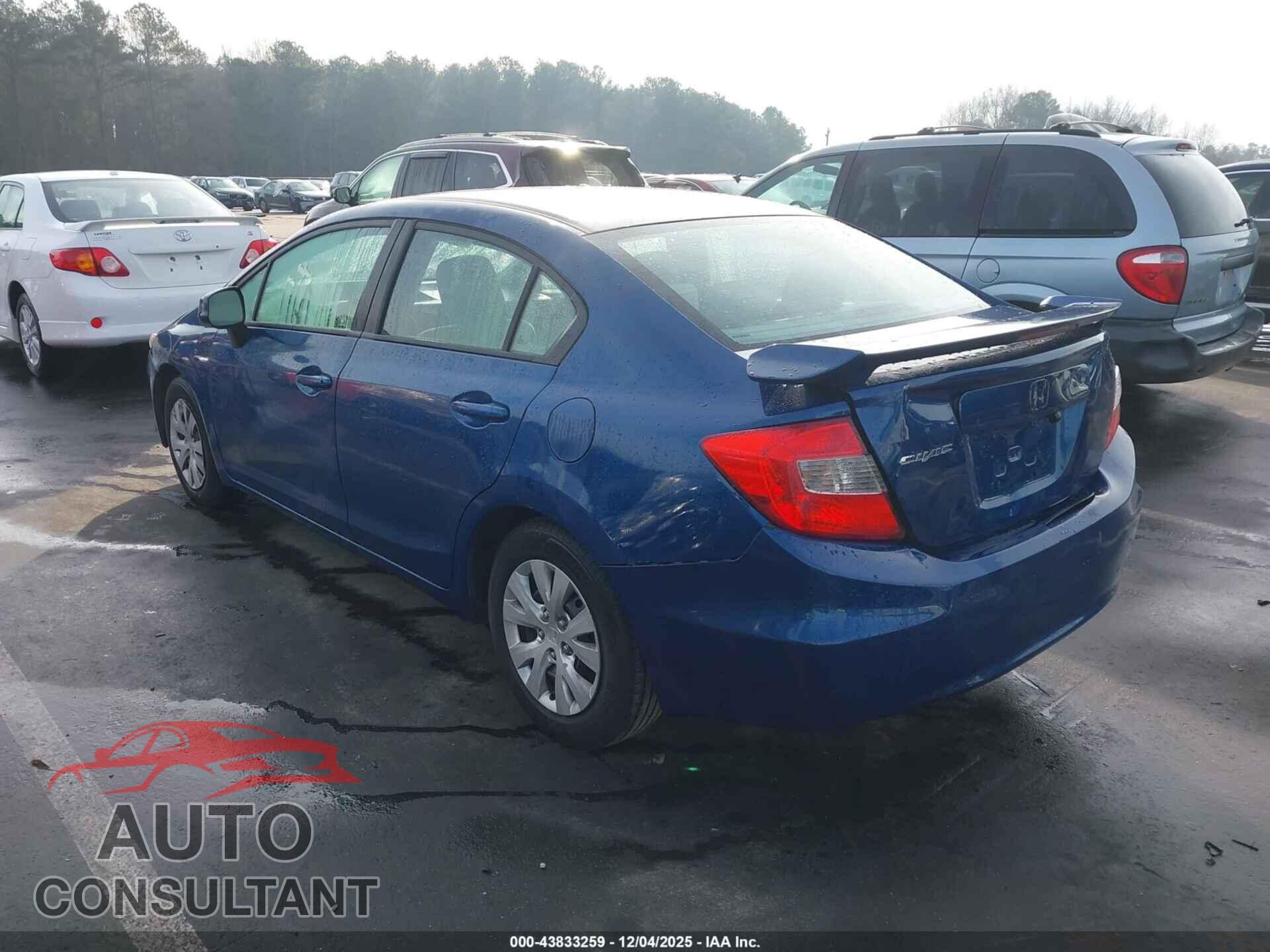 HONDA CIVIC 2012 - 2HGFB2F55CH533367