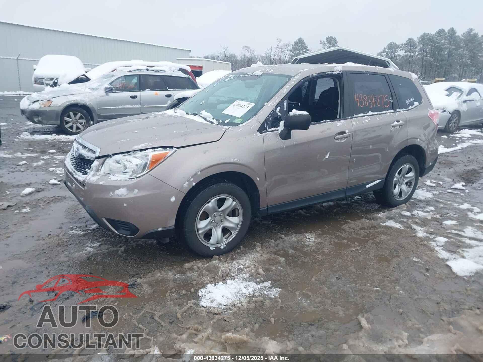SUBARU FORESTER 2014 - JF2SJAAC1EH456216