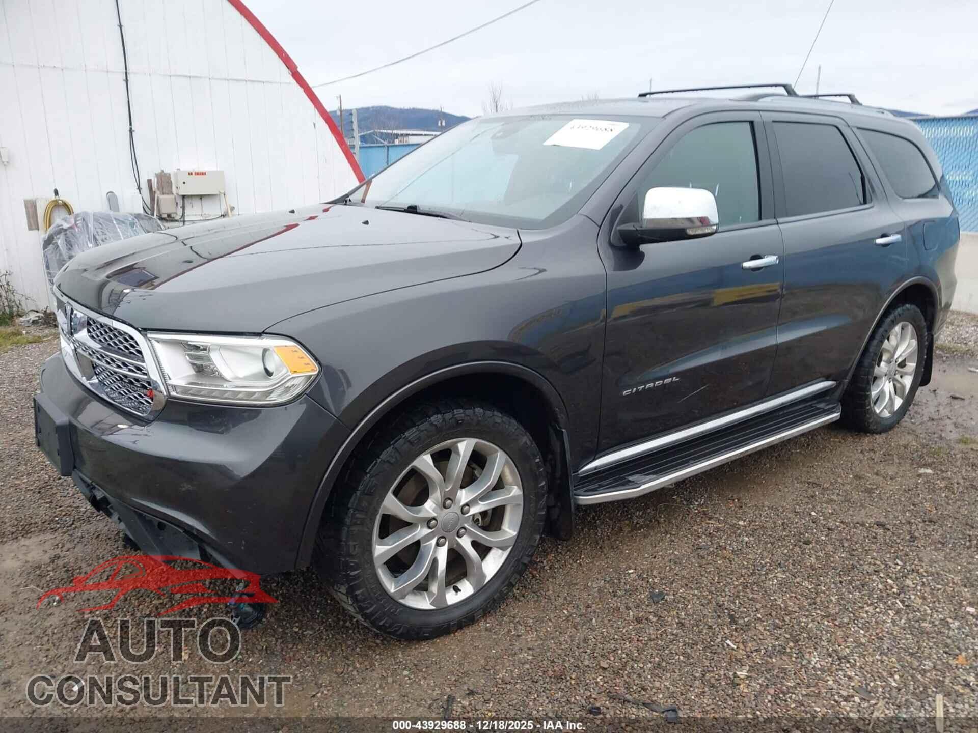 DODGE DURANGO 2016 - 1C4RDJEG0GC481836