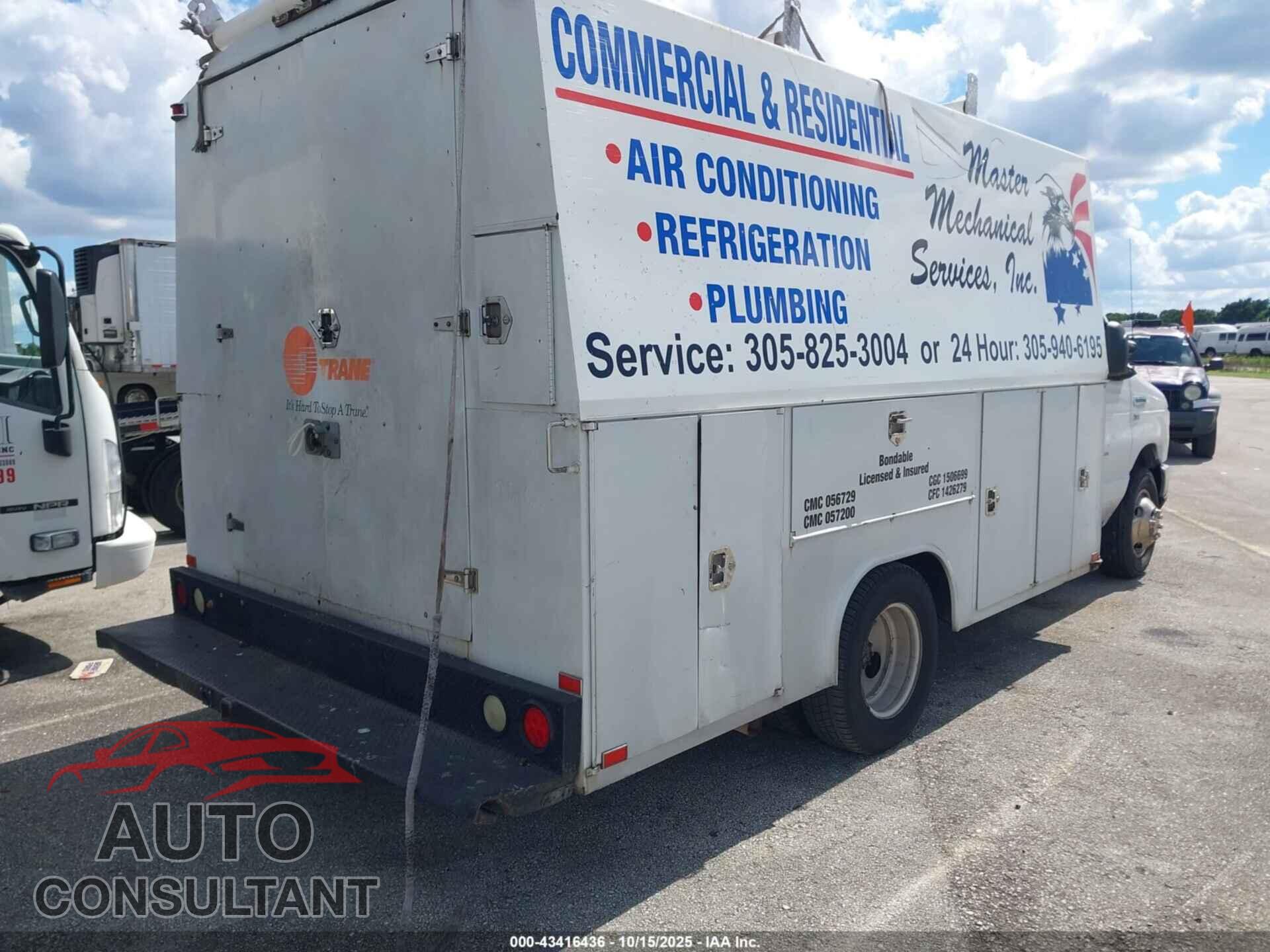 FORD E-350 CUTAWAY 2015 - 1FDWE3FL9FDA16189