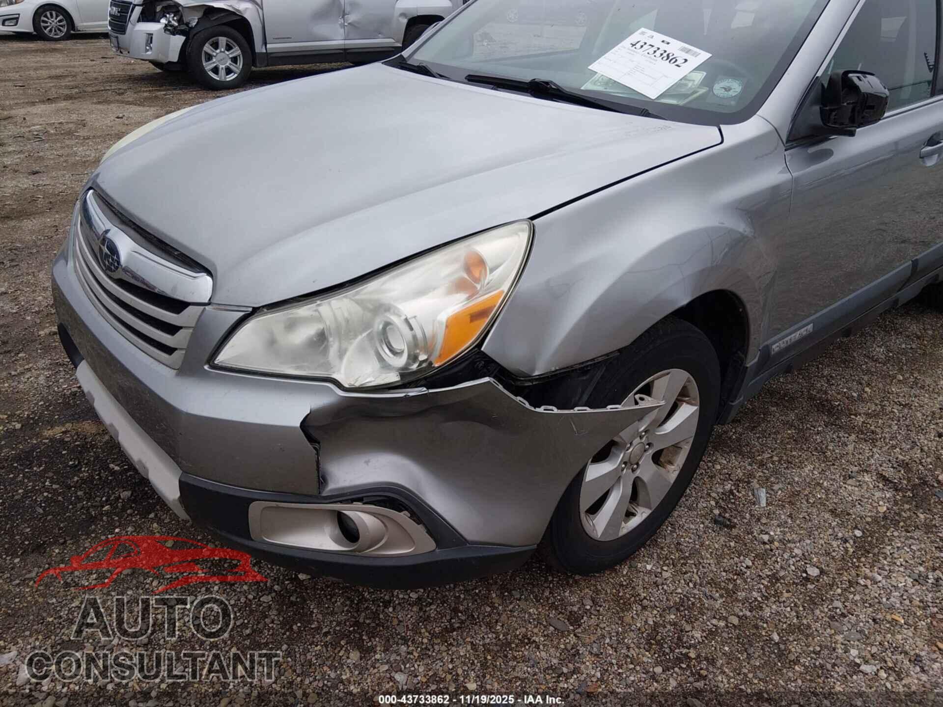 SUBARU OUTBACK 2011 - 4S4BRBKC8B3357764