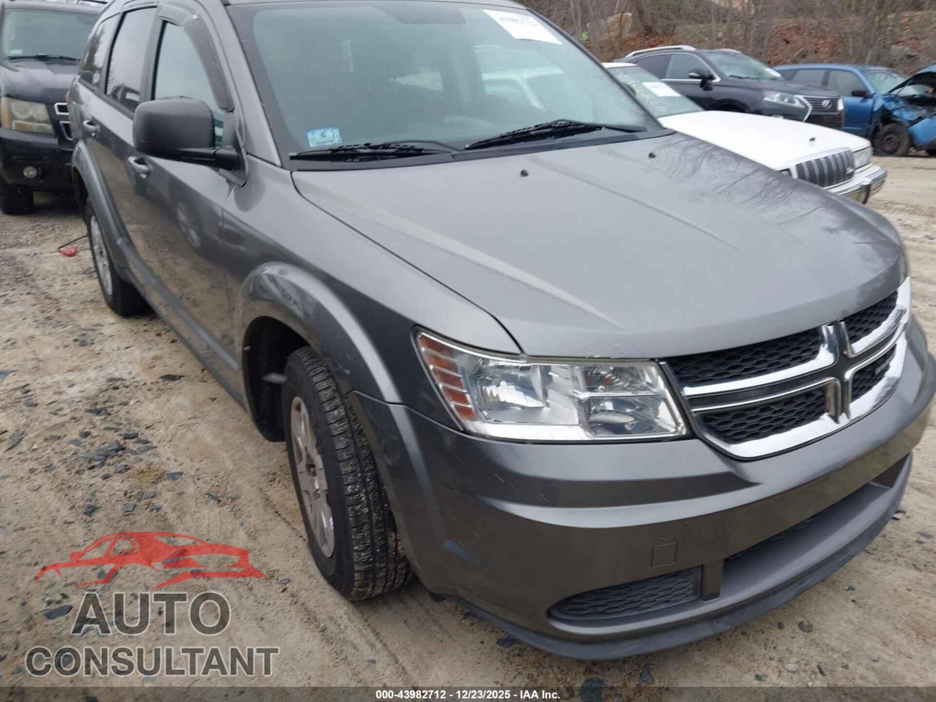 DODGE JOURNEY 2012 - 3C4PDCAB3CT344773
