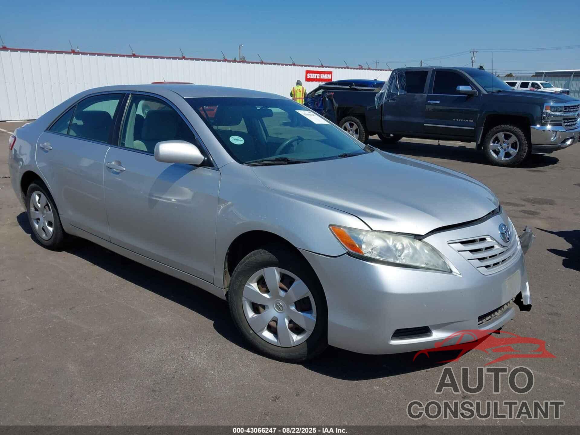 TOYOTA CAMRY 2009 - 4T4BE46KX9R055055