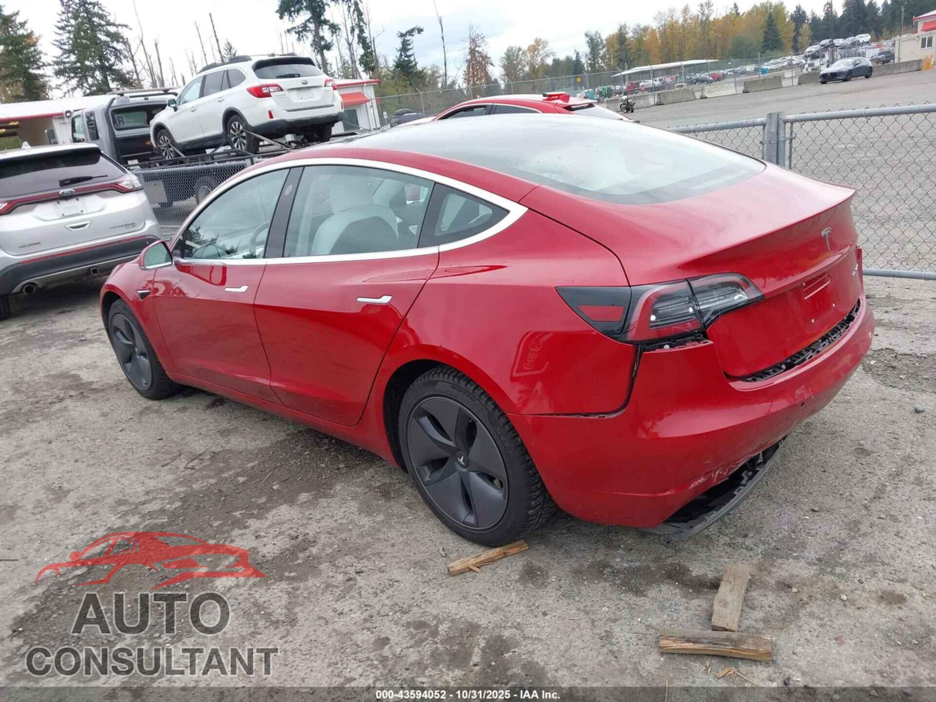 TESLA MODEL 3 2018 - 5YJ3E1EB4JF099553
