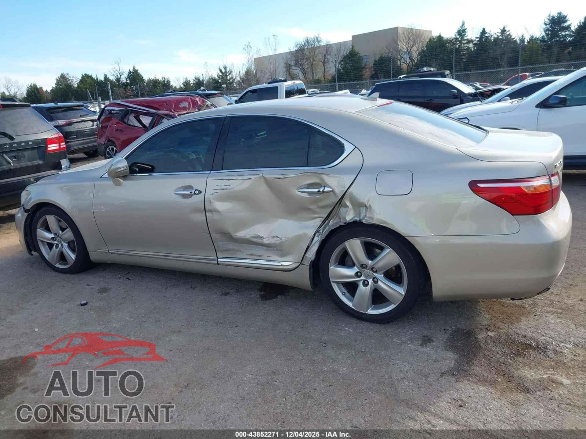 LEXUS LS 460 2010 - JTHBL5EF8A5101039