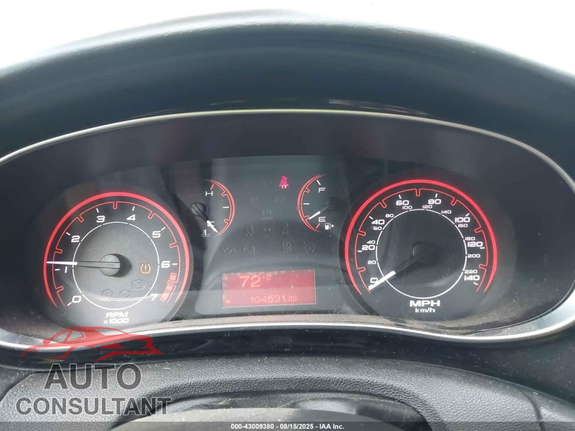 DODGE DART 2013 - 1C3CDFBA2DD238476