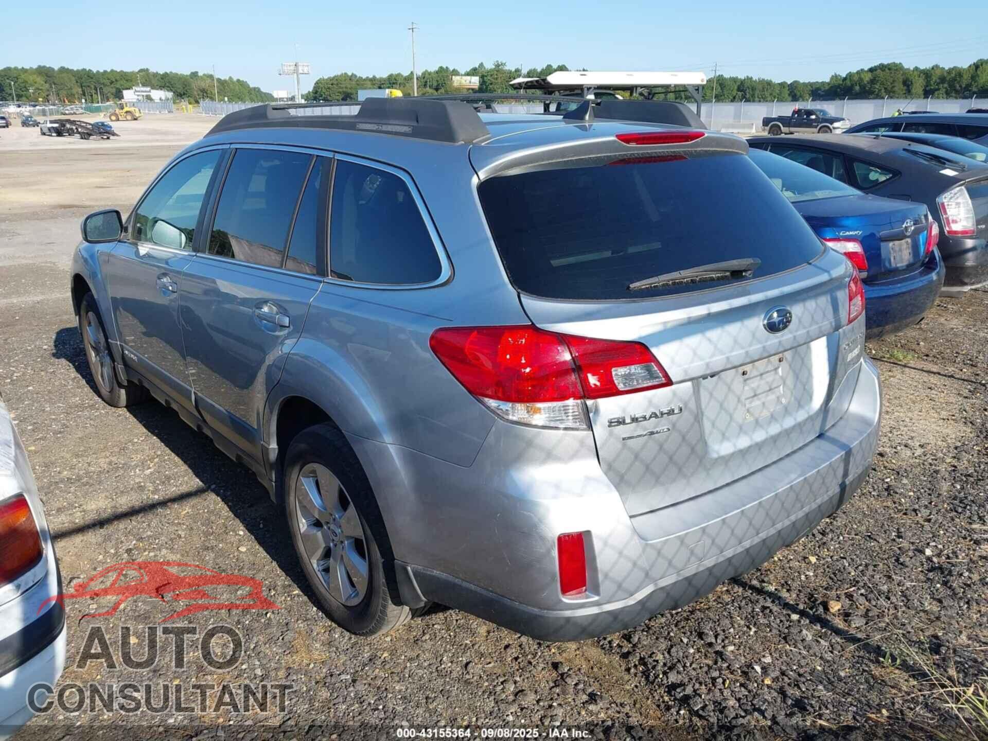 SUBARU OUTBACK 2012 - 4S4BRBLC0C3205347
