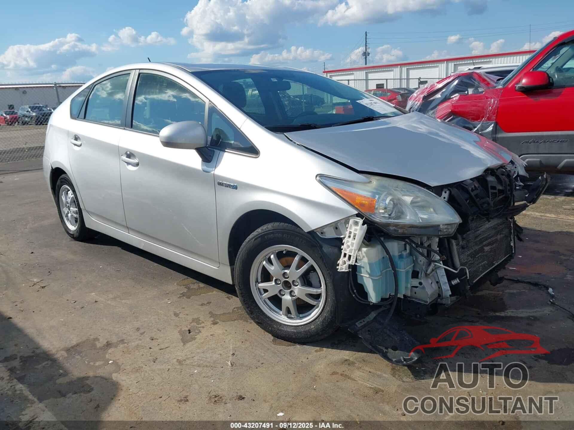 TOYOTA PRIUS 2010 - JTDKN3DU3A5227440