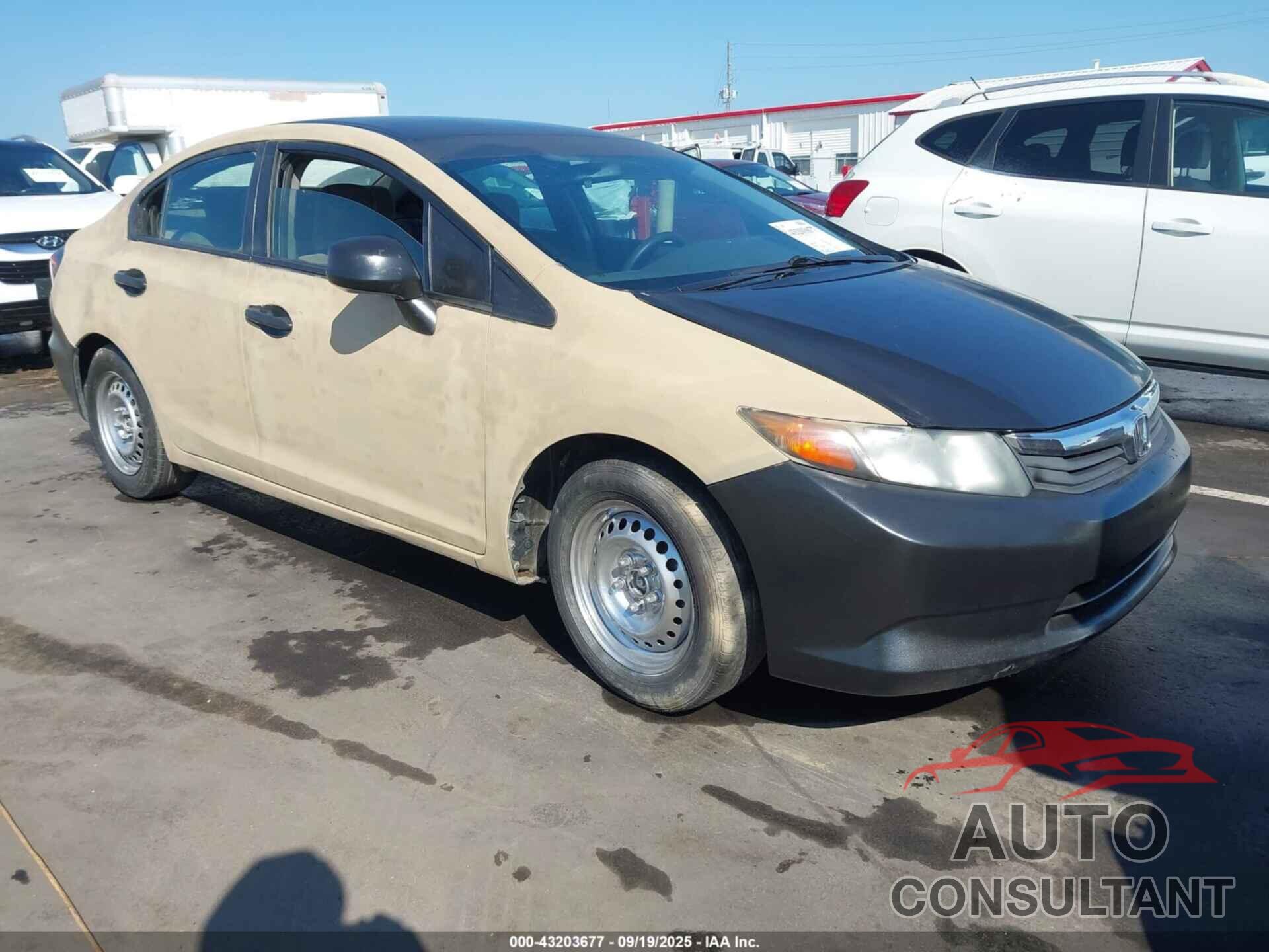 HONDA CIVIC 2012 - 2HGFB2E50CH533228