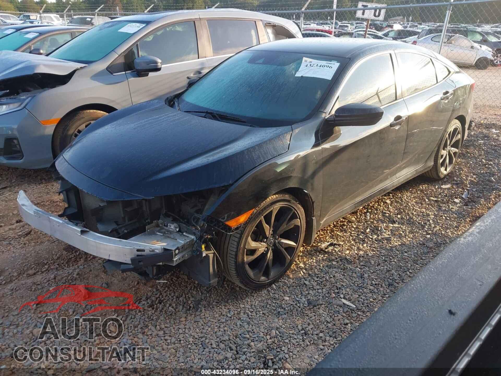 HONDA CIVIC 2019 - 2HGFC2F83KH509736