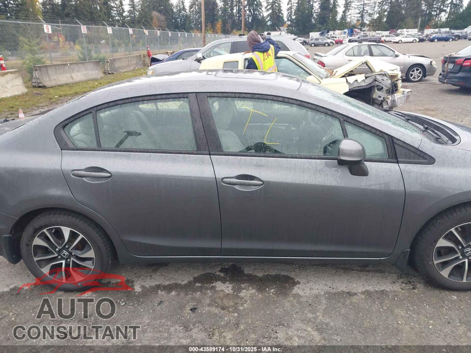 HONDA CIVIC 2013 - 19XFB2F85DE241062