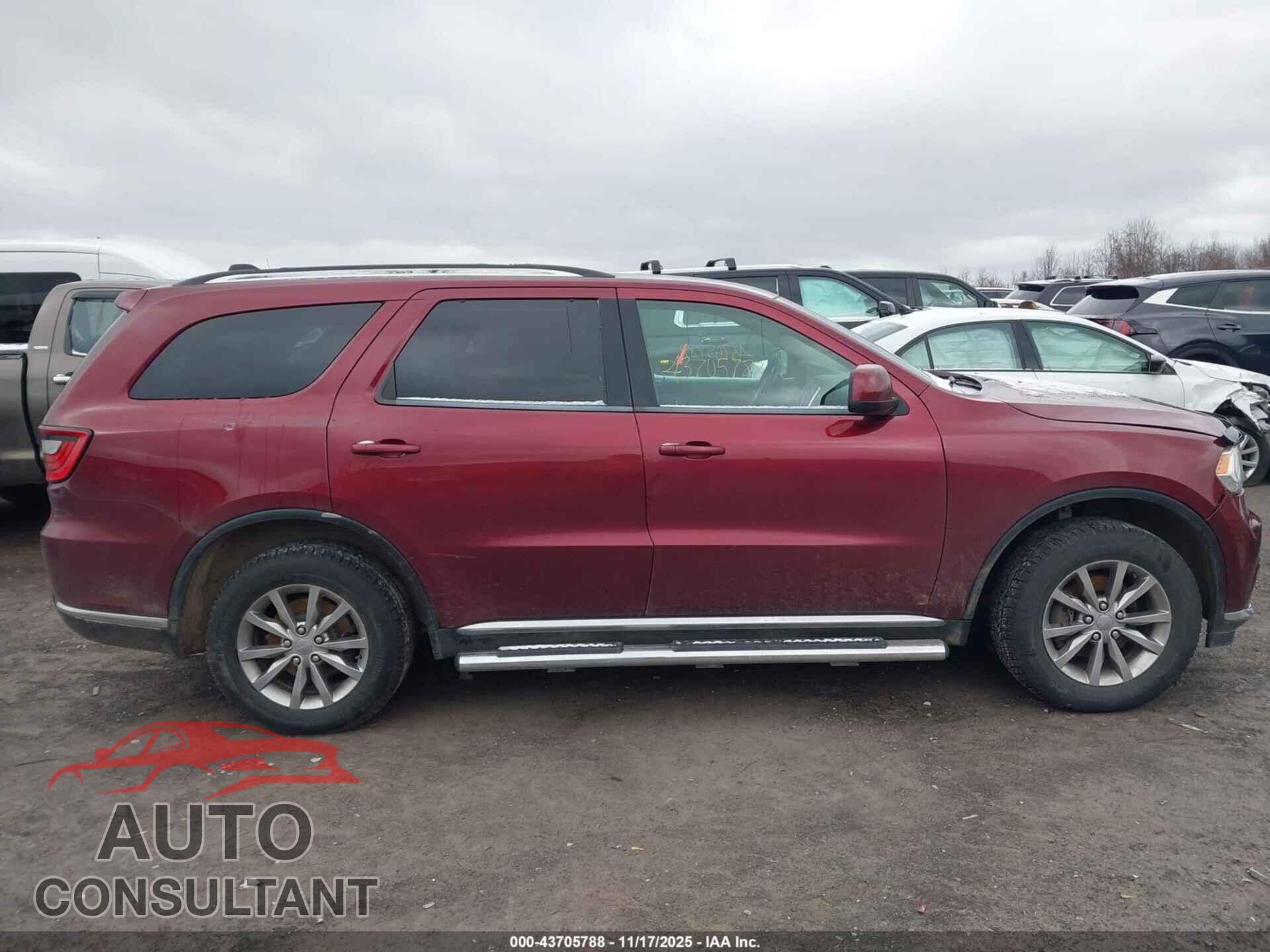 DODGE DURANGO 2017 - 1C4RDJAG8HC757932